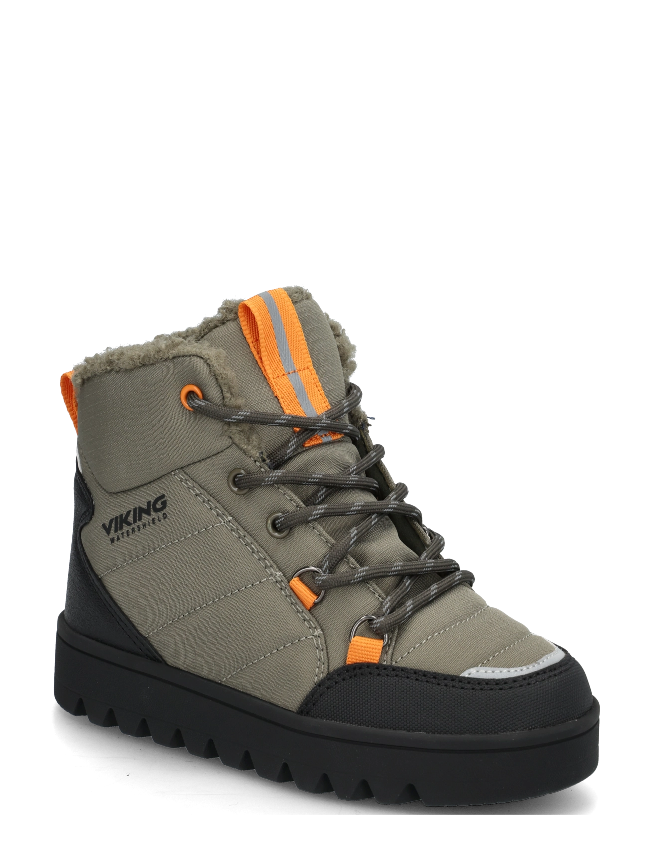 Viking Fleek Snow Warm WP - Vinterstøvler - OLIVE / khaki/green