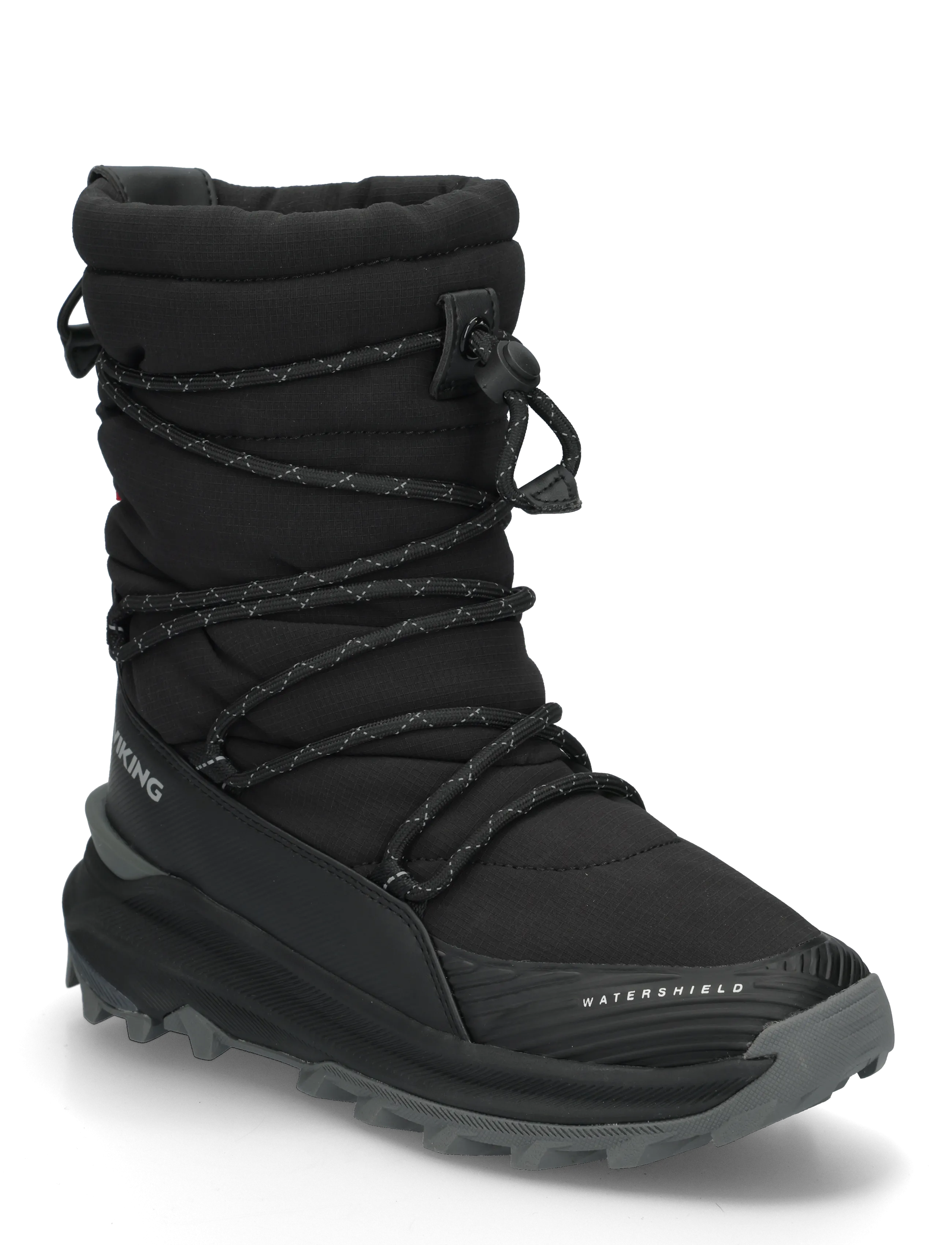 Viking Her Serene SO Tall Warm WP - Winter boots - BLACK / black