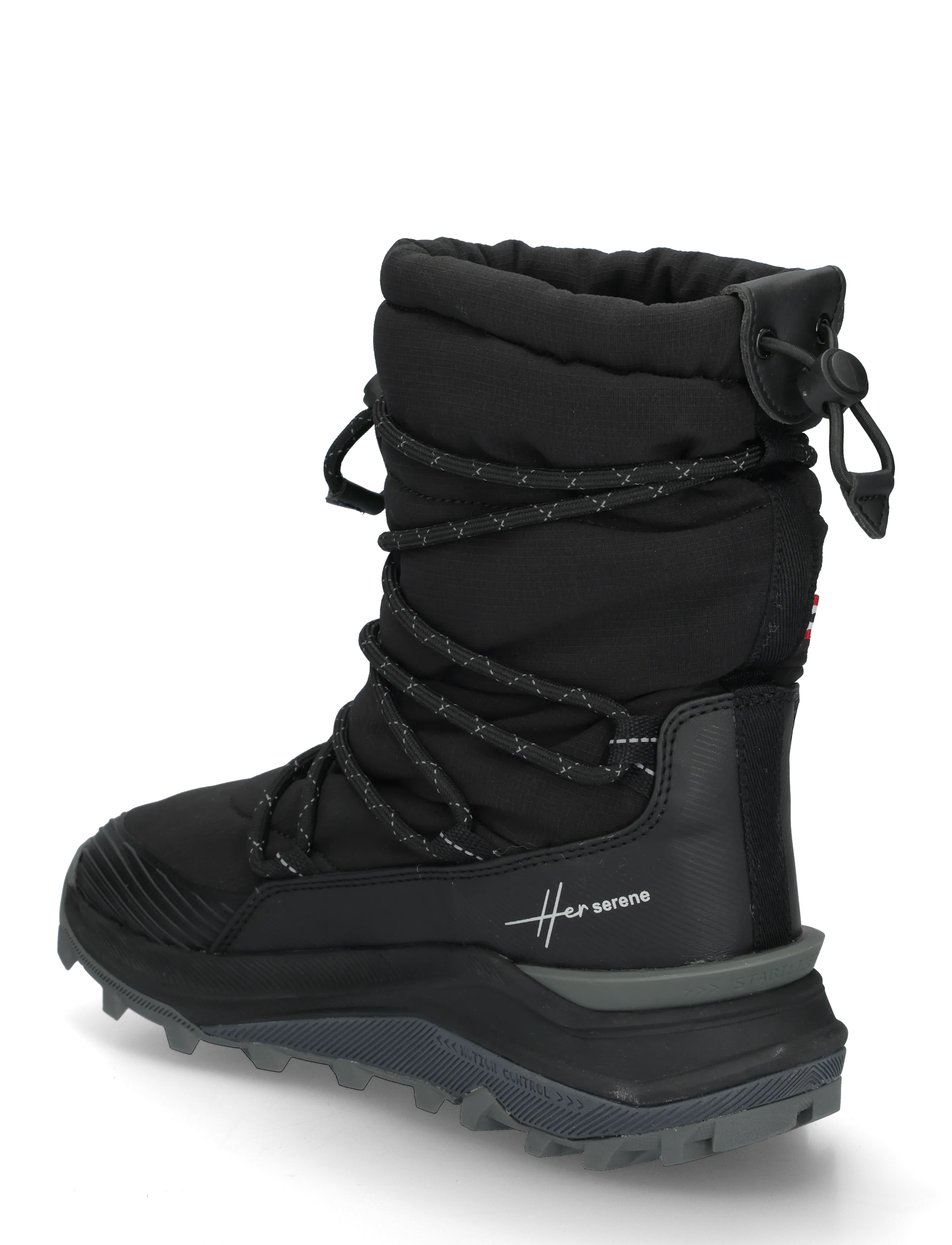 Viking - Her Serene SO Tall Warm WP - winter boots - black - 1