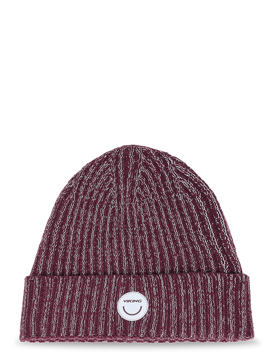 Viking - Fun Reflex Beanie - beanies - plum - 0
