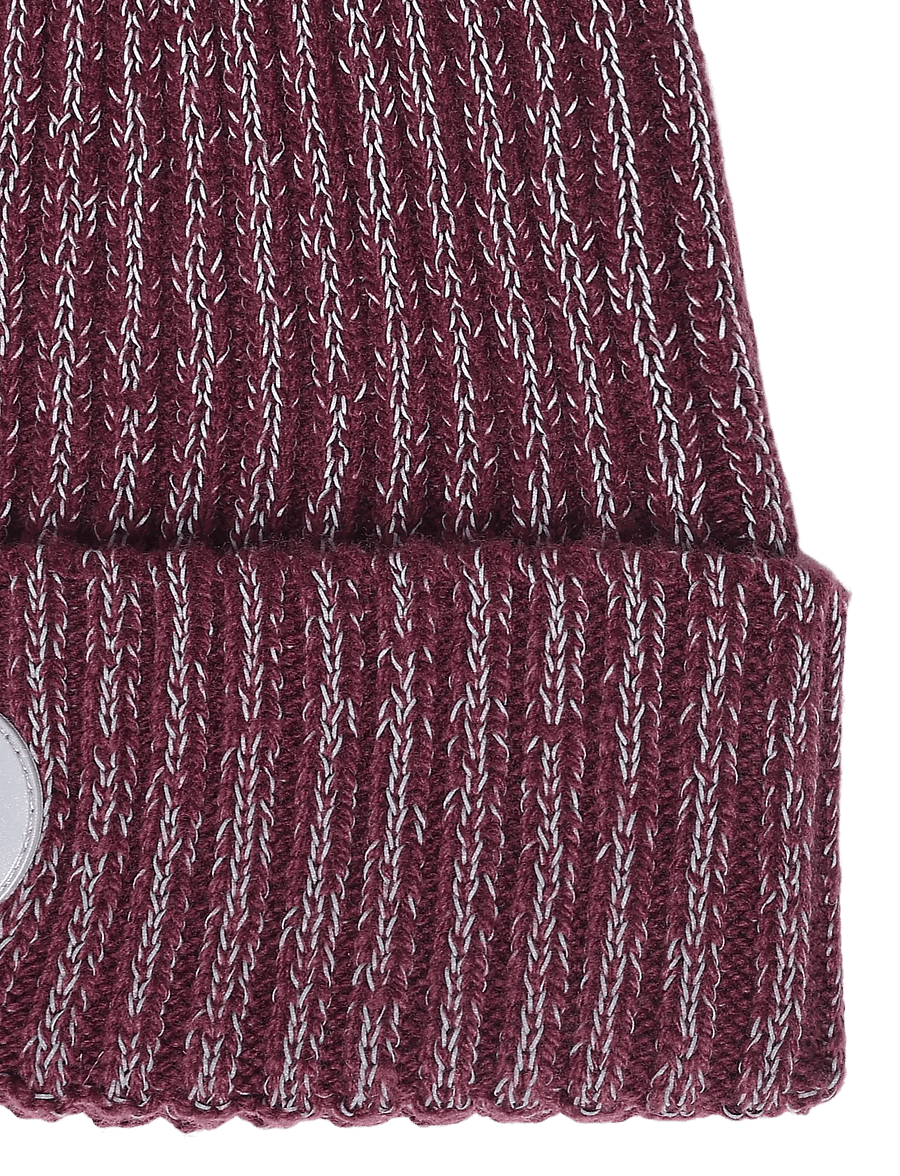 Viking - Fun Reflex Beanie - beanies - plum - 2
