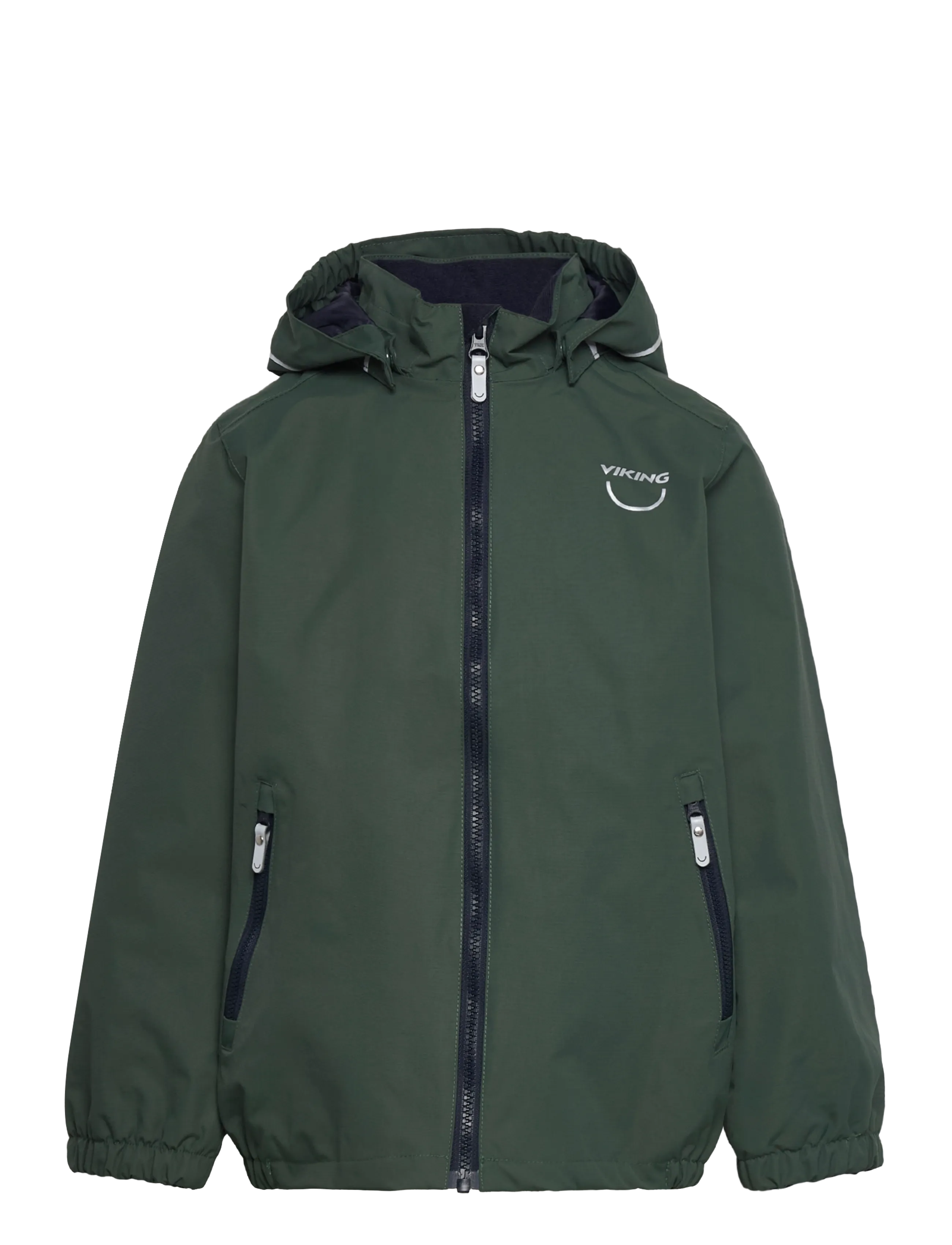 Viking Play Jacket Spring Waterproof, 110, Shell Clothing, Grün - Jacket, Kinder