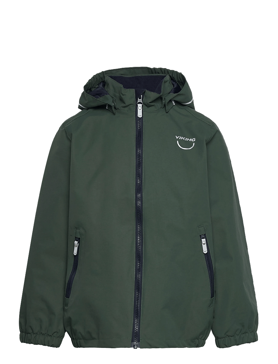 Viking - Play Jacket Spring Waterproof - skal- & regnjackor - dark green - 0