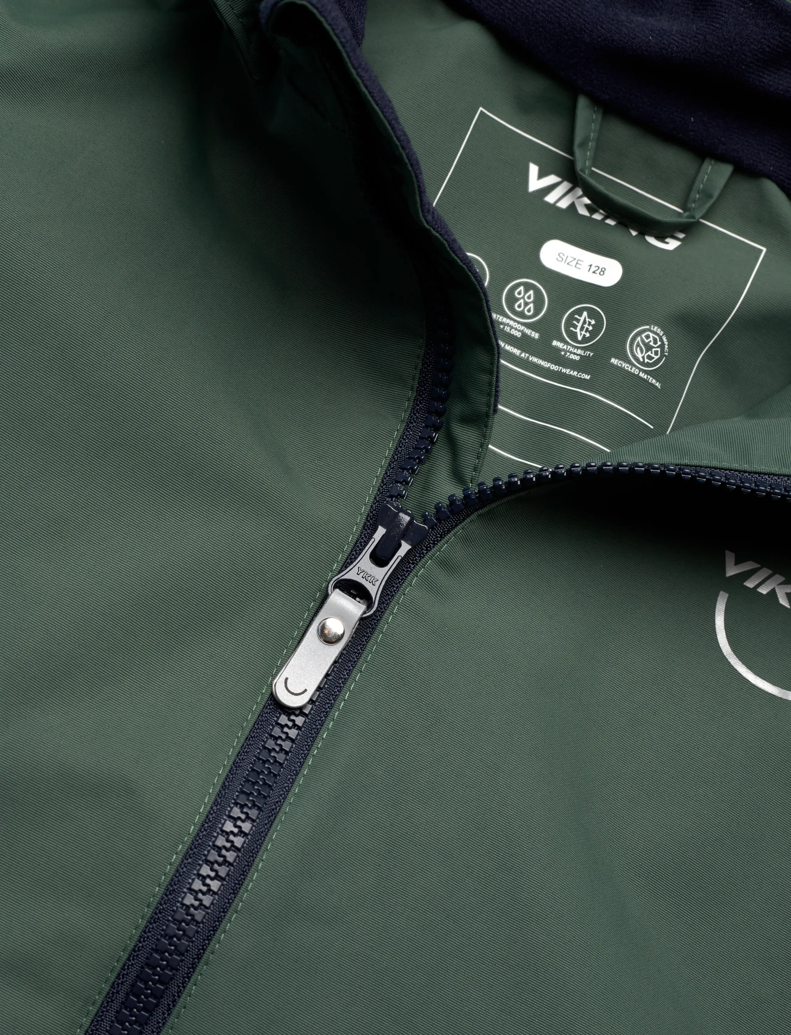 Viking - Play Jacket Spring Waterproof - herbstjacken - dark green - 2