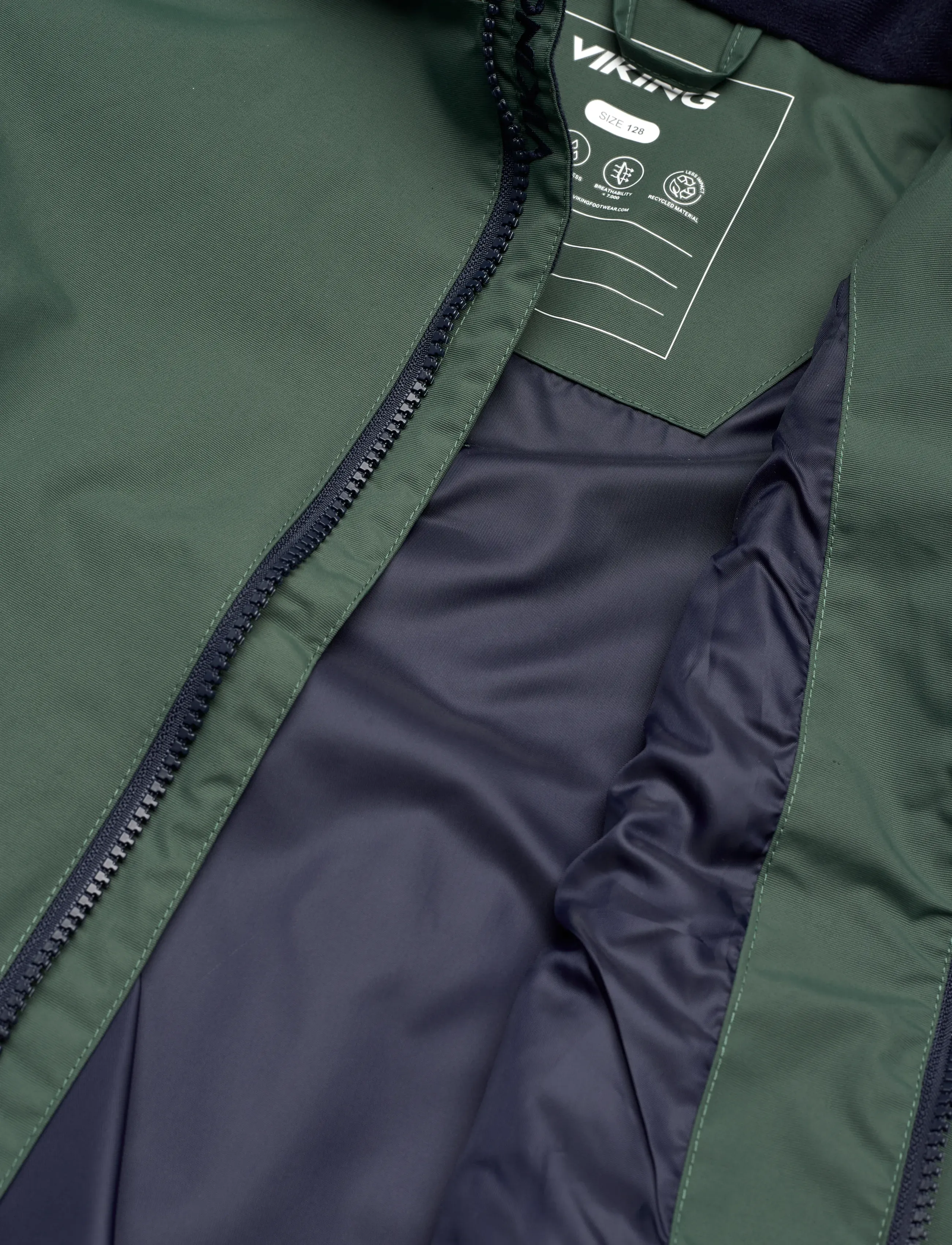 Viking - Play Jacket Spring Waterproof - herbstjacken - dark green - 5