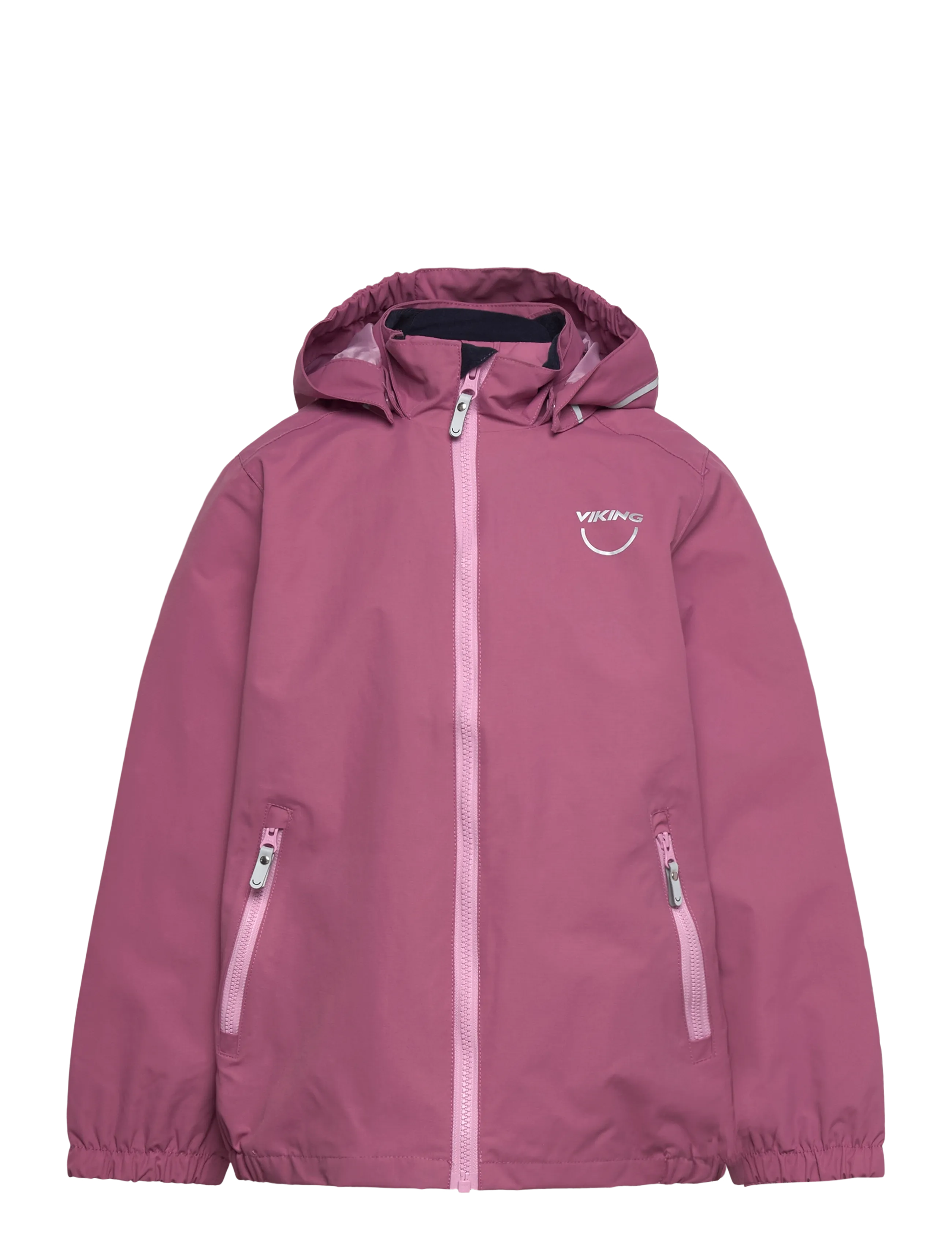 Viking Play Jacket Spring Waterproof, 122, Shell Clothing, Rosa - Jacket, Kinder