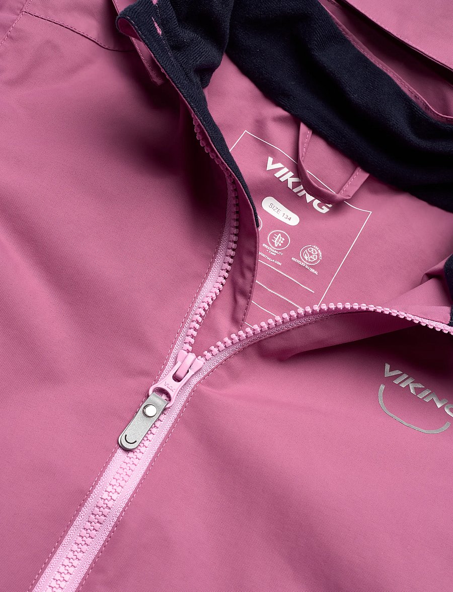 Viking - Play Jacket Spring Waterproof - kurtki z powłoką shell i przeciwdeszczowe - plum - 2