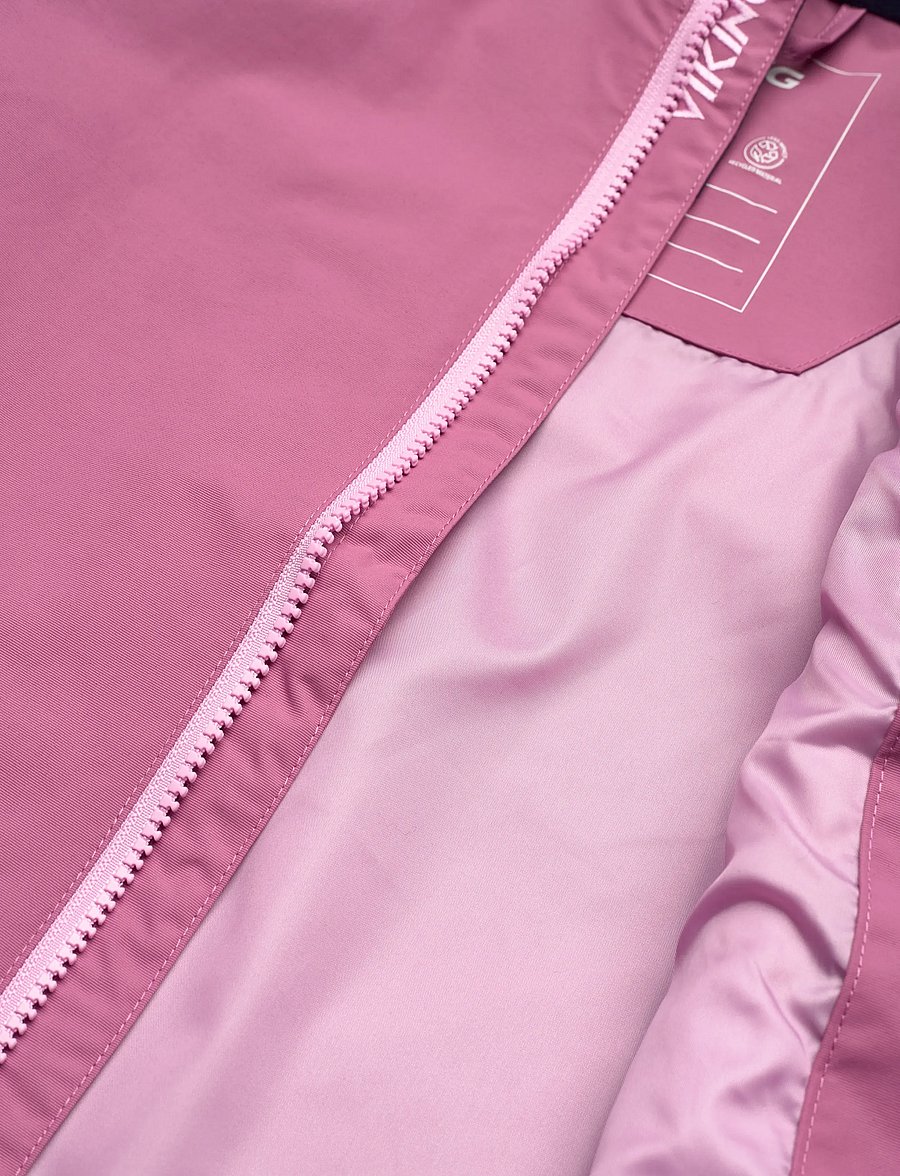 Viking - Play Jacket Spring Waterproof - kurtki z powłoką shell i przeciwdeszczowe - plum - 5