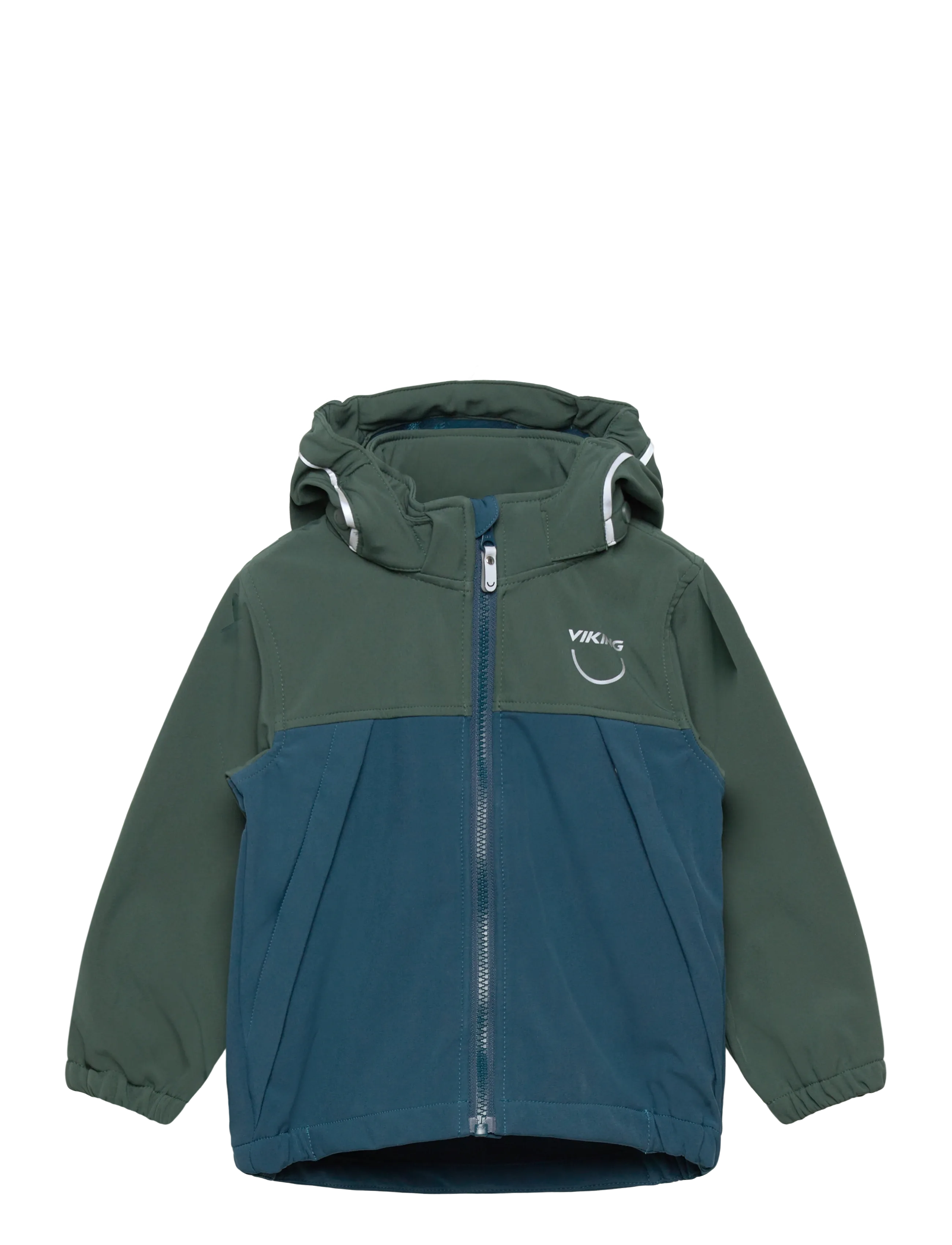 Viking Play Softshell Jacket, 110, Softshells, Khakigrün - Jackets, Kinder