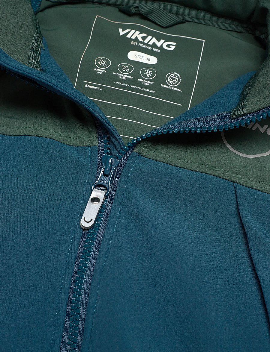 Viking - Play Softshell Jacket - softshell-jacken - dark green - 2