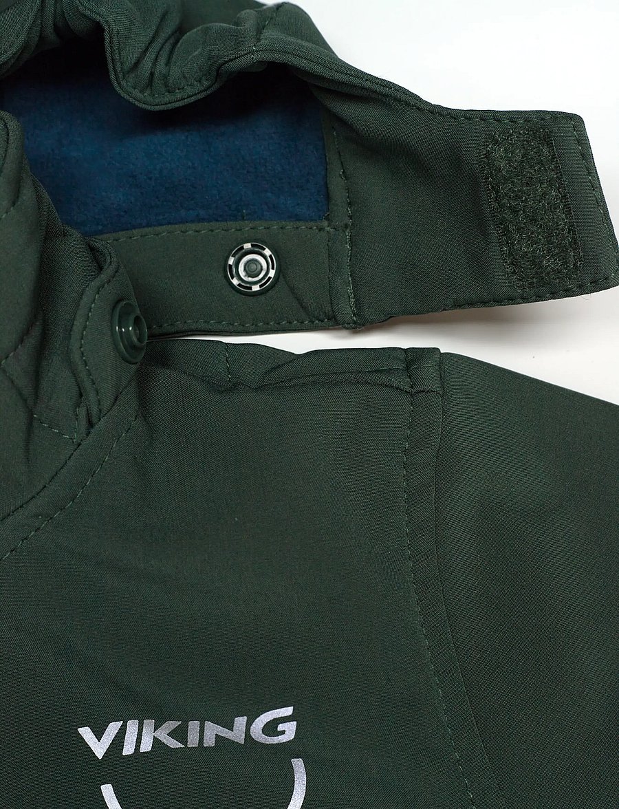 Viking - Play Softshell Jacket - softshelljakker - dark green - 5