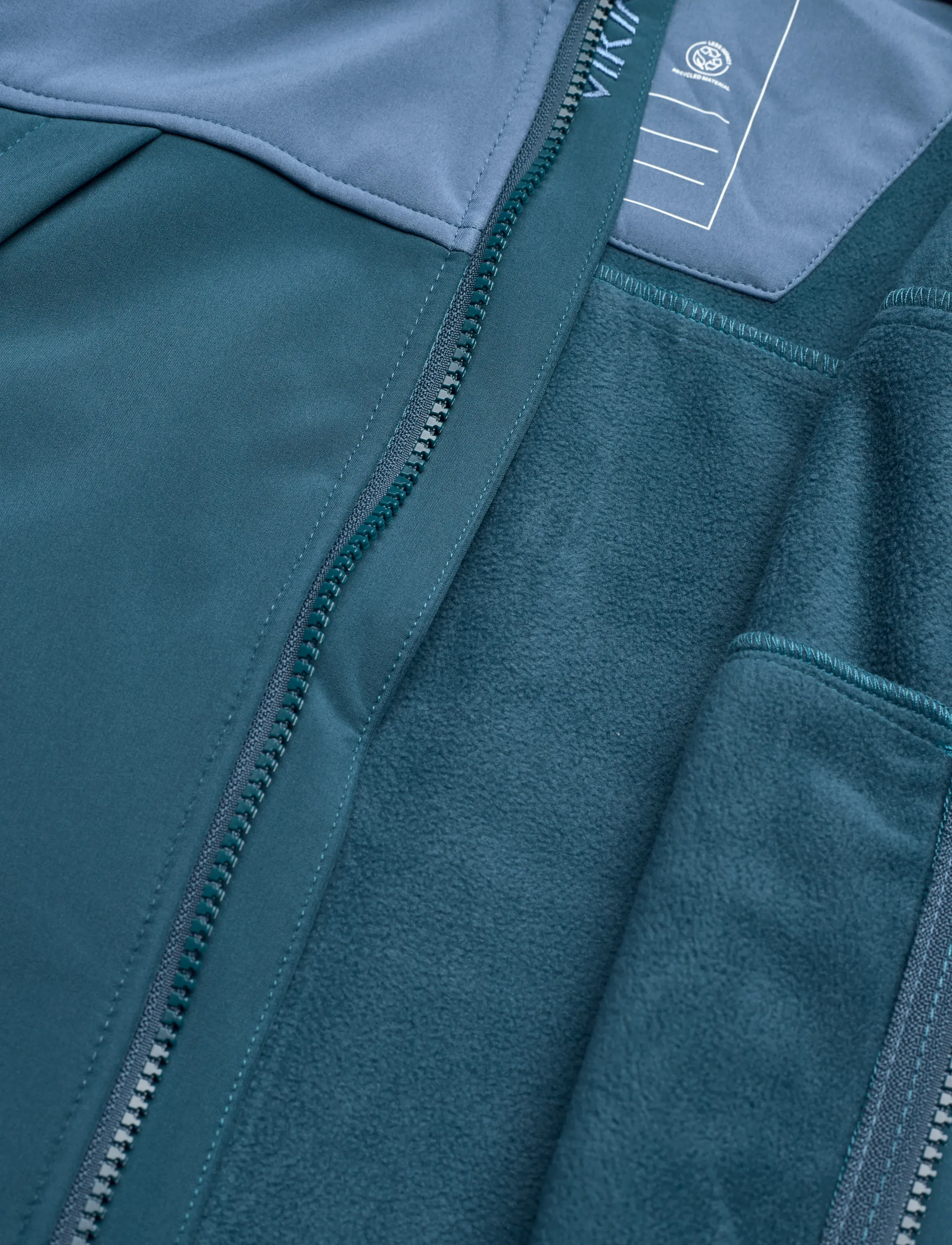 Viking - Play Softshell Jacket - efterårsjakker - denim - 5