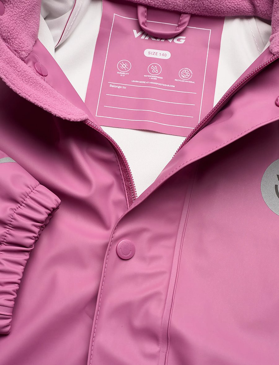 Viking - Jolly Rain Jacket Waterproof - tuule- ja vihmajakid - plum - 2