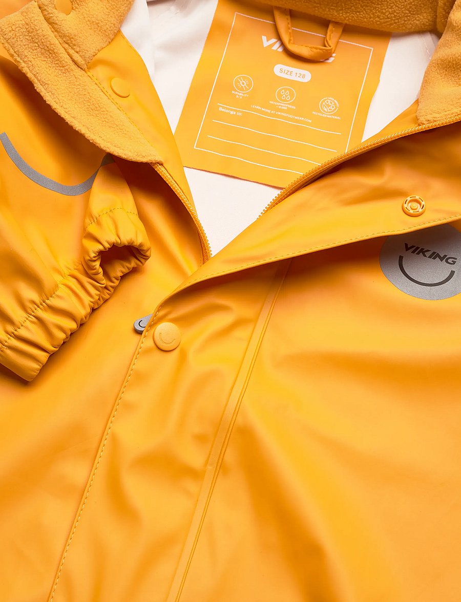 Viking - Jolly Rain Jacket Waterproof - skal- & regnjackor - sun - 2