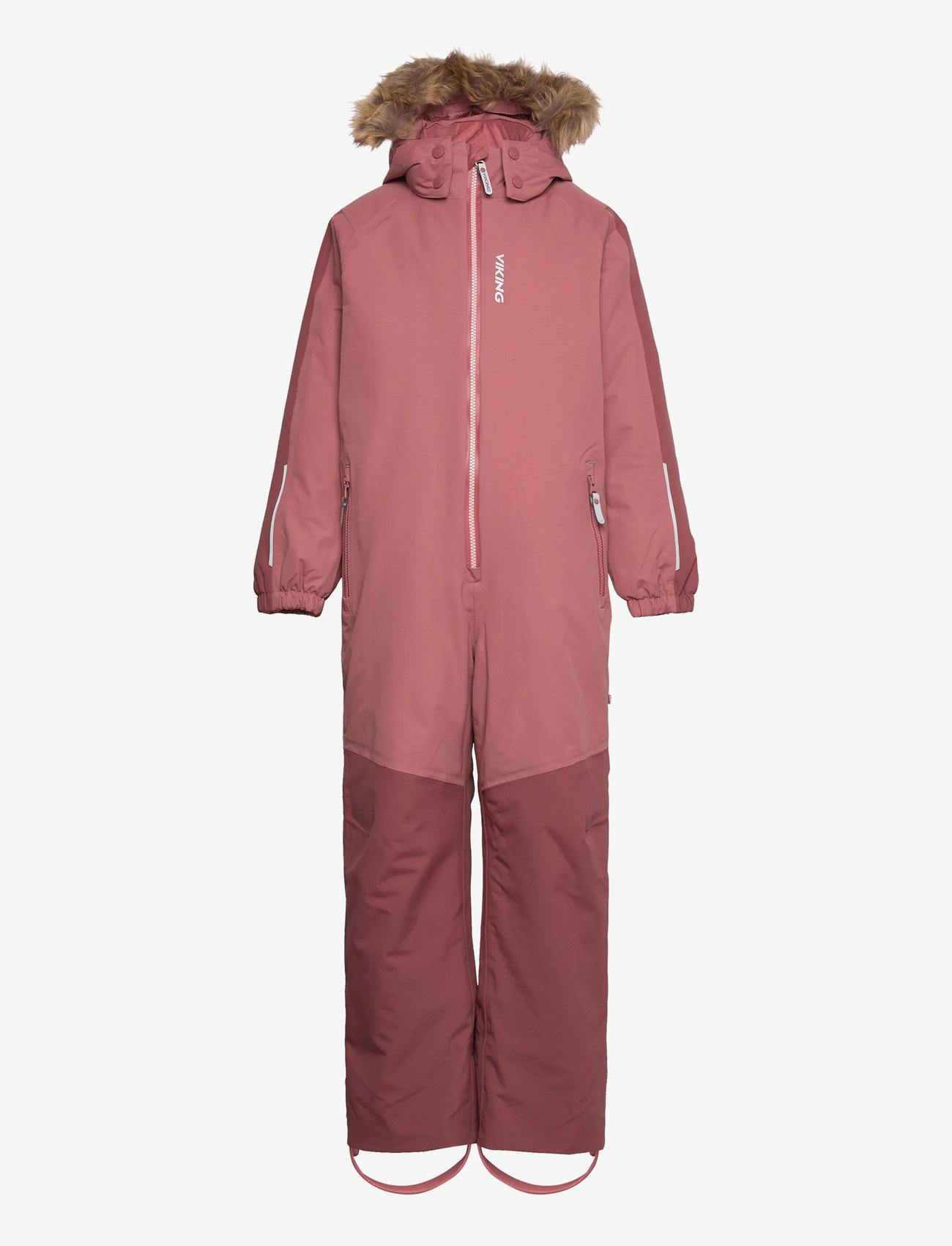 Viking - Expower Insulated Playsuit - outdoor - dark pink - 0
