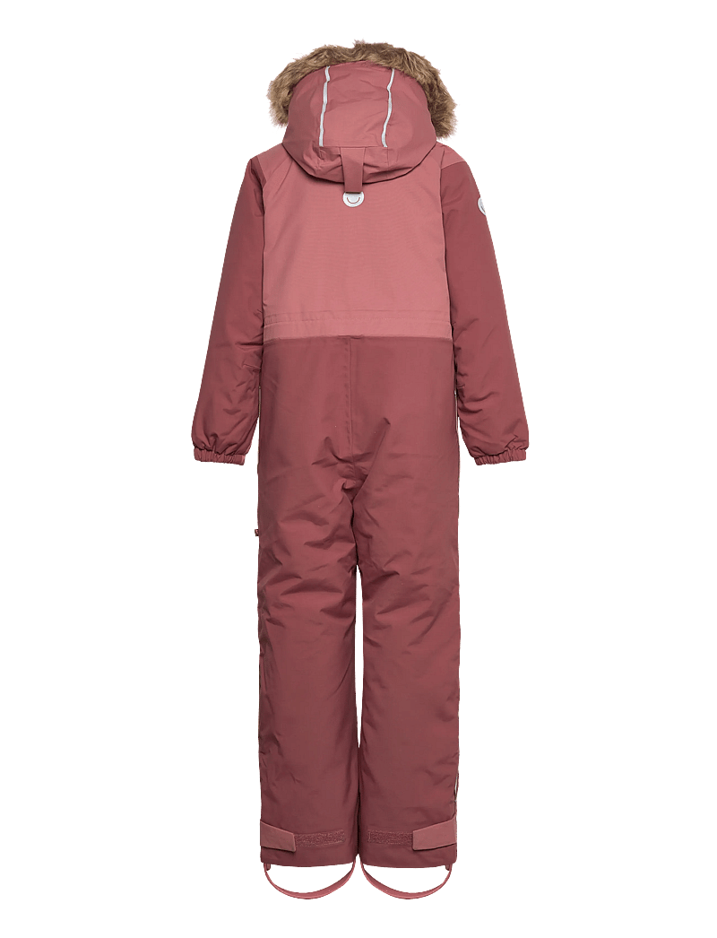 Viking - Expower Insulated Playsuit - virsdrēbes - dark pink - 1