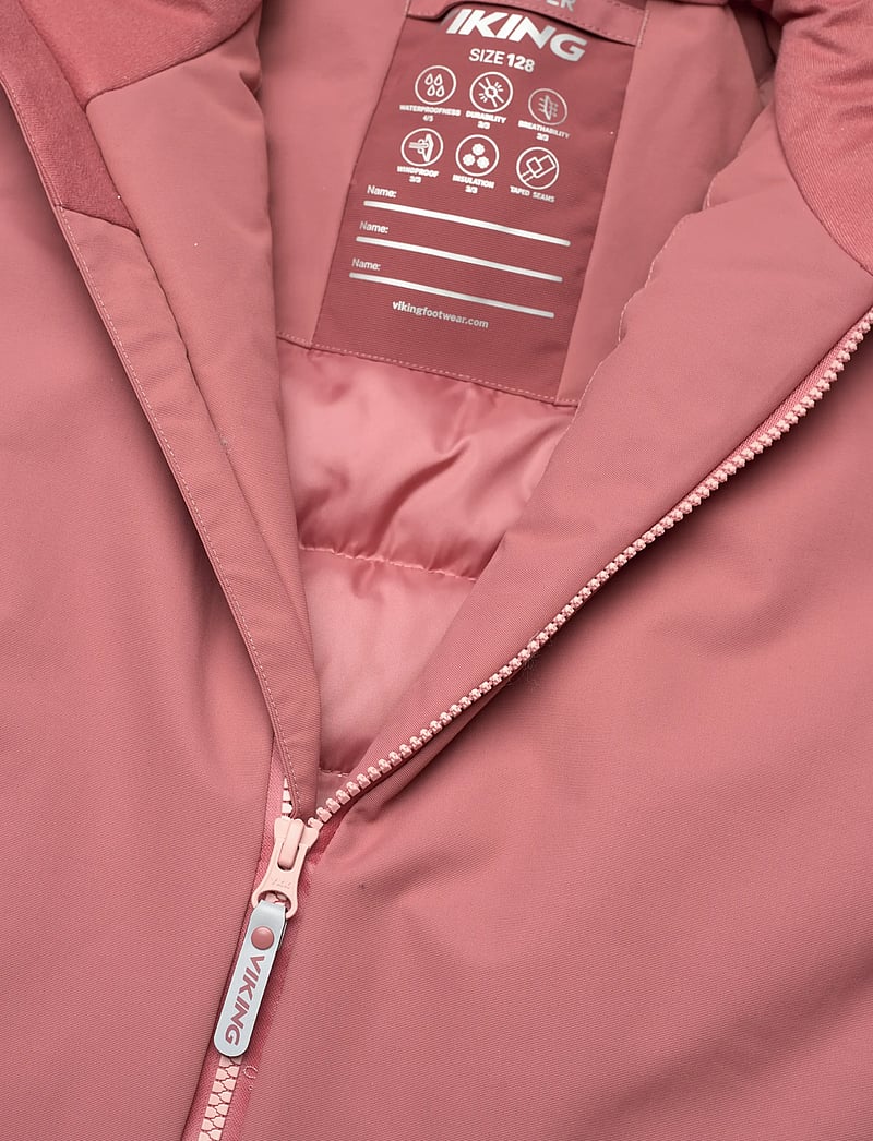 Viking - Expower Insulated Playsuit - virsdrēbes - dark pink - 2