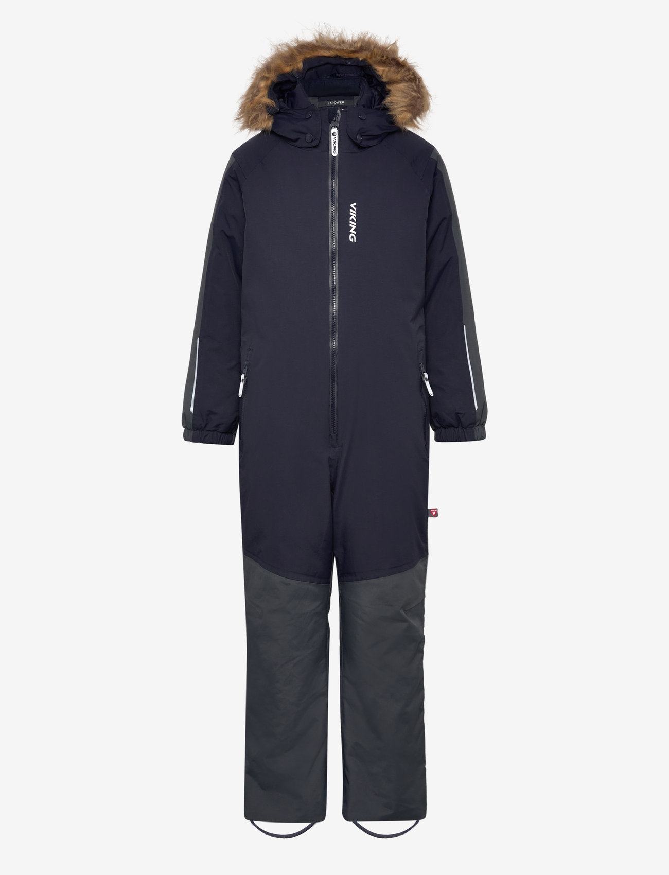 Viking - Expower Insulated Playsuit - outerwear - navy - 0