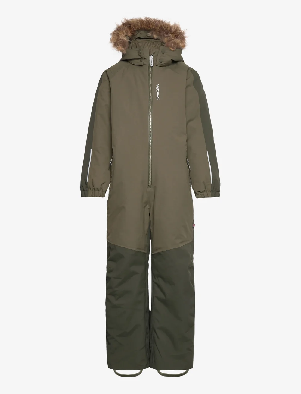 Viking - Expower Insulated Playsuit - outdoor - olive - 0