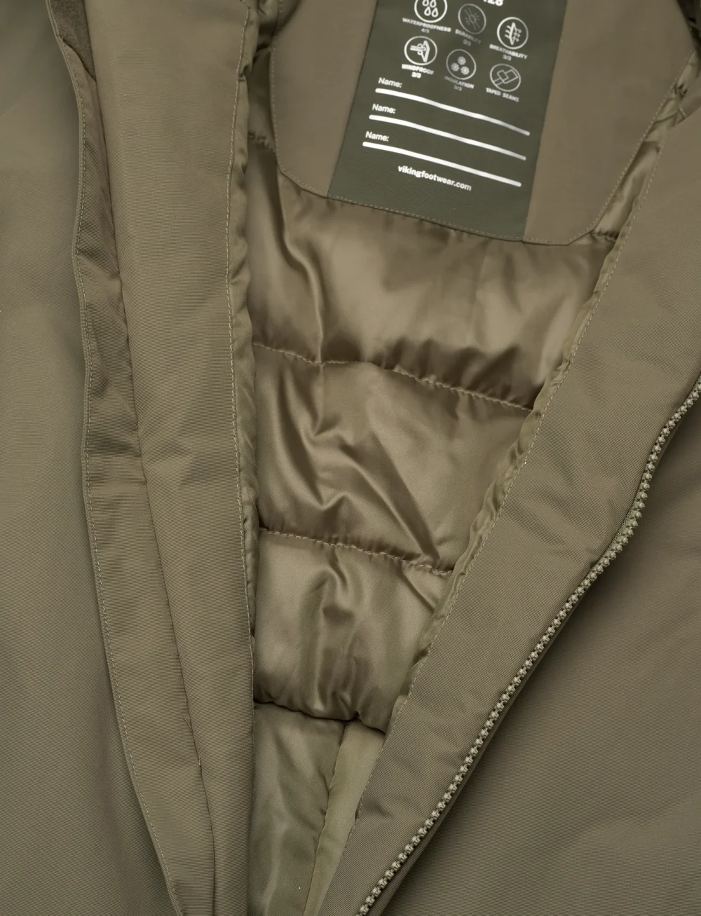 Viking - Expower Insulated Playsuit - outdoor - olive - 4
