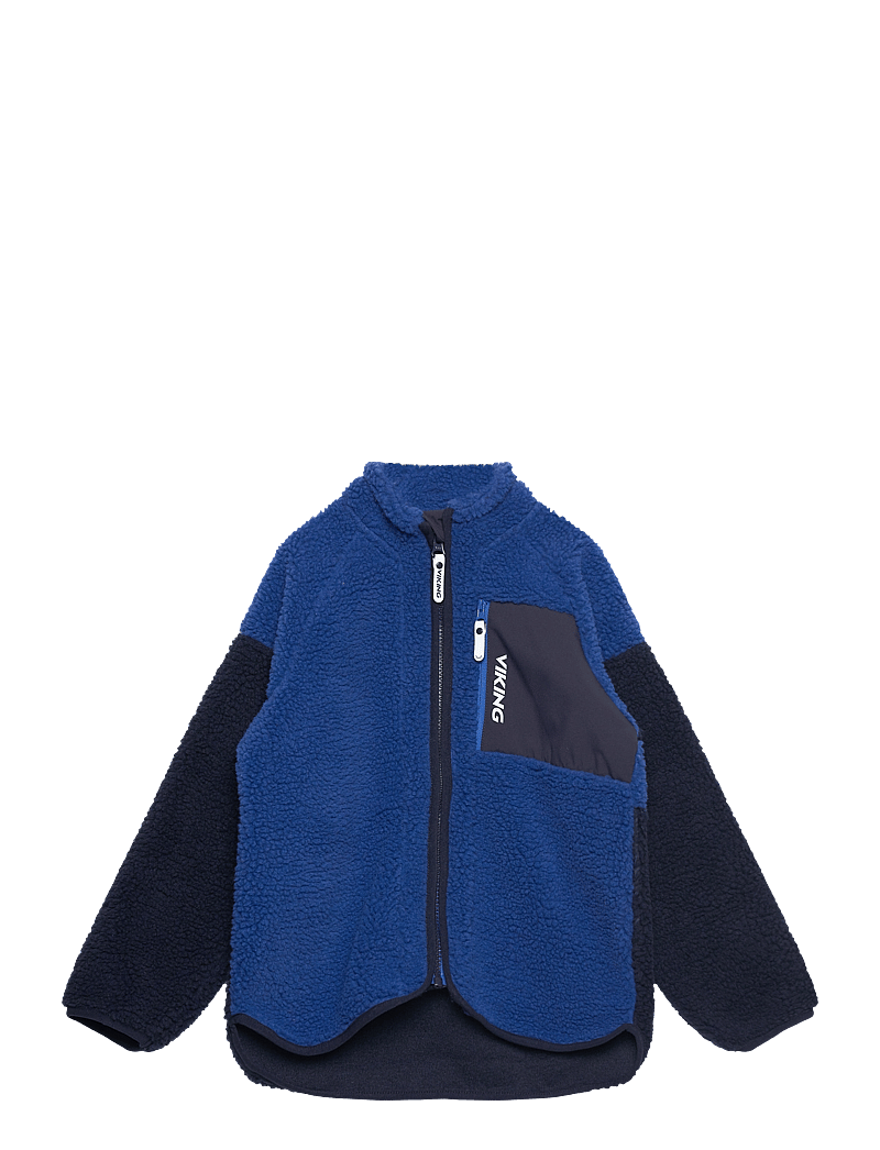 Viking - Playtime Pile Midlayer Jacket - isolierte jacken - blue - 0