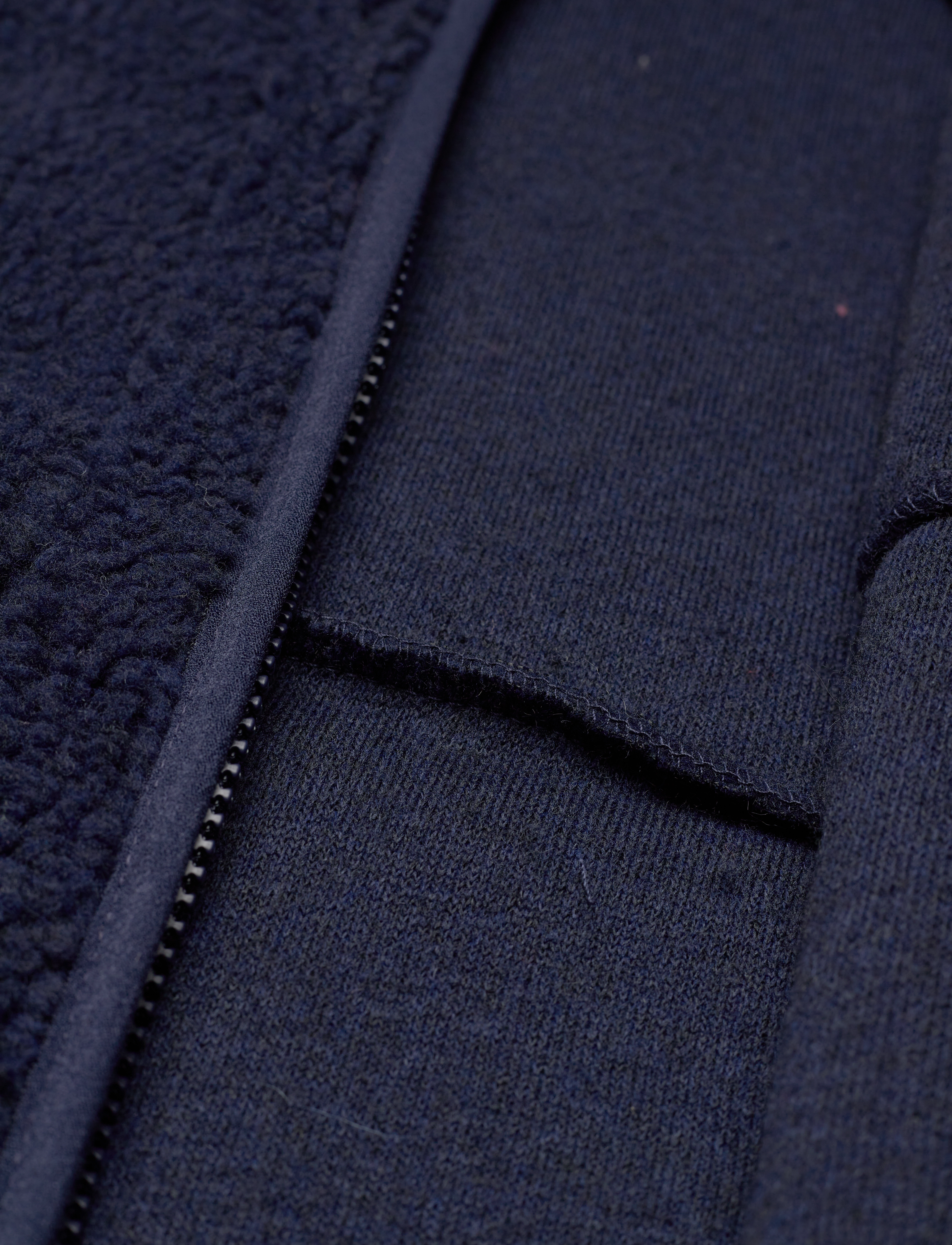 Viking - Playtime Pile Midlayer Jacket - efterårsjakker - navy - 3