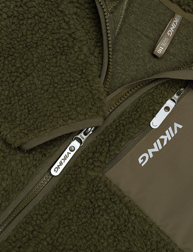 Viking - Playtime Pile Midlayer Jacket - paksud joped - olive - 2