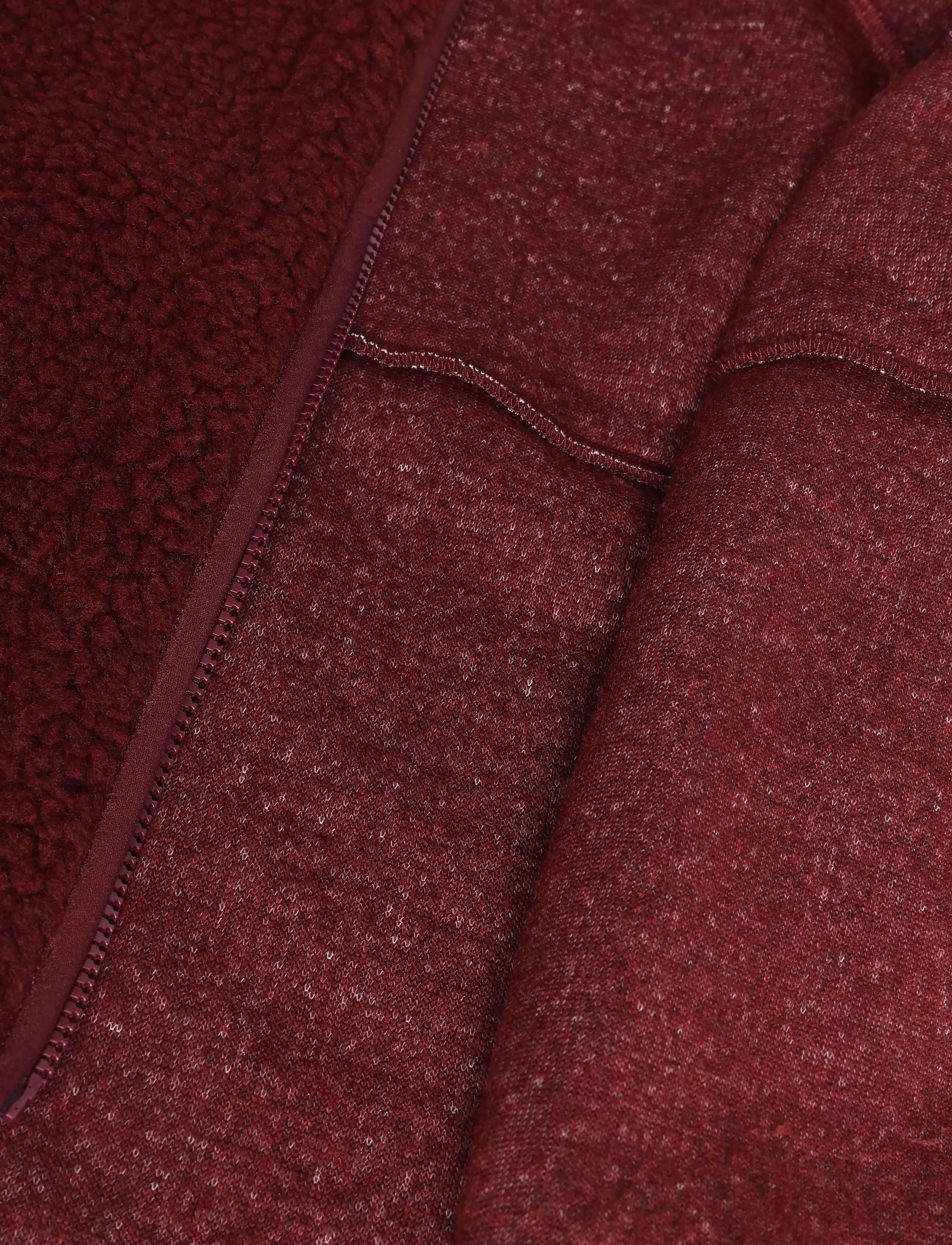 Viking - Playtime Pile Midlayer Jacket - isolerede jakker - plum - 4