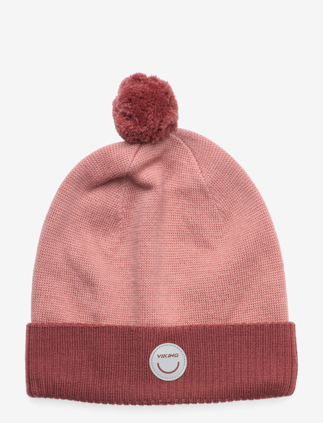 Viking - Toasty Beanie Wool Pom Pom - pink - 0