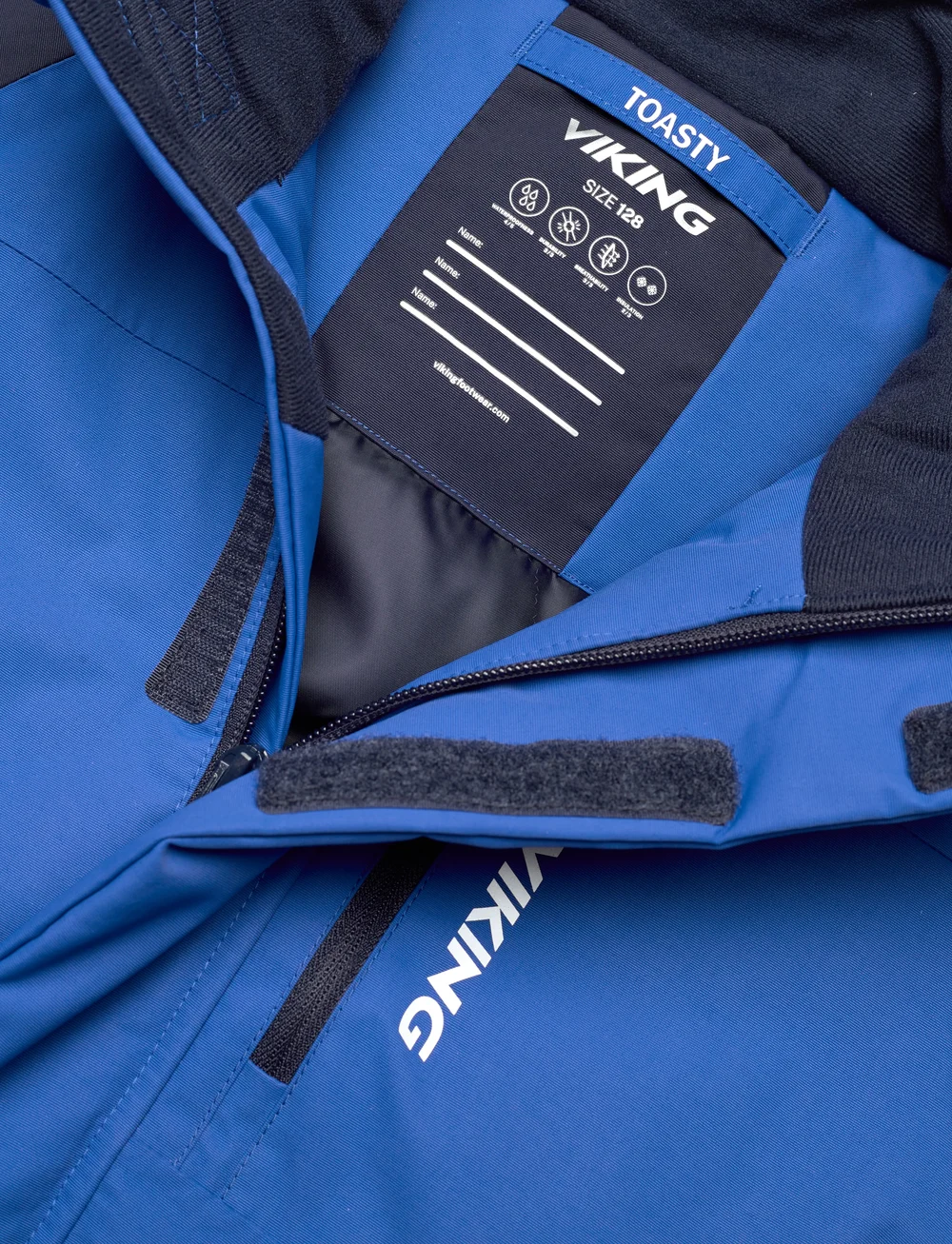 Viking - Toasty Winter Thermal Overall - ytterkläder - blue - 2