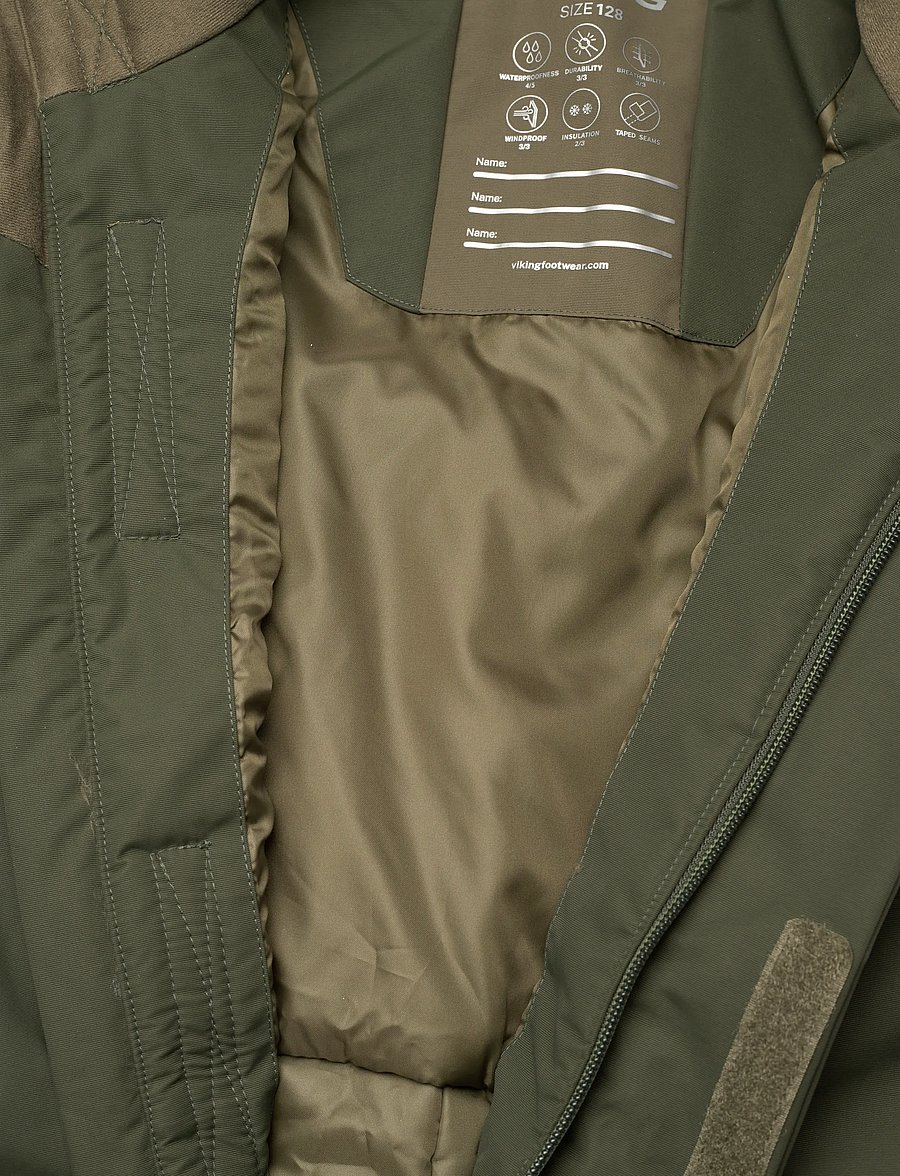 Viking - Toasty Winter Thermal Overall - Õueriided - olive - 4