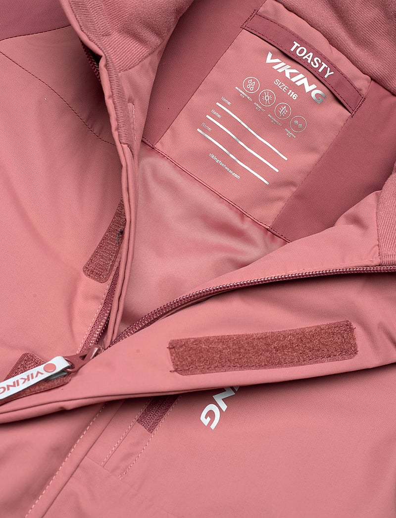 Viking - Toasty Winter Thermal Overall - ytterkläder - pink - 2