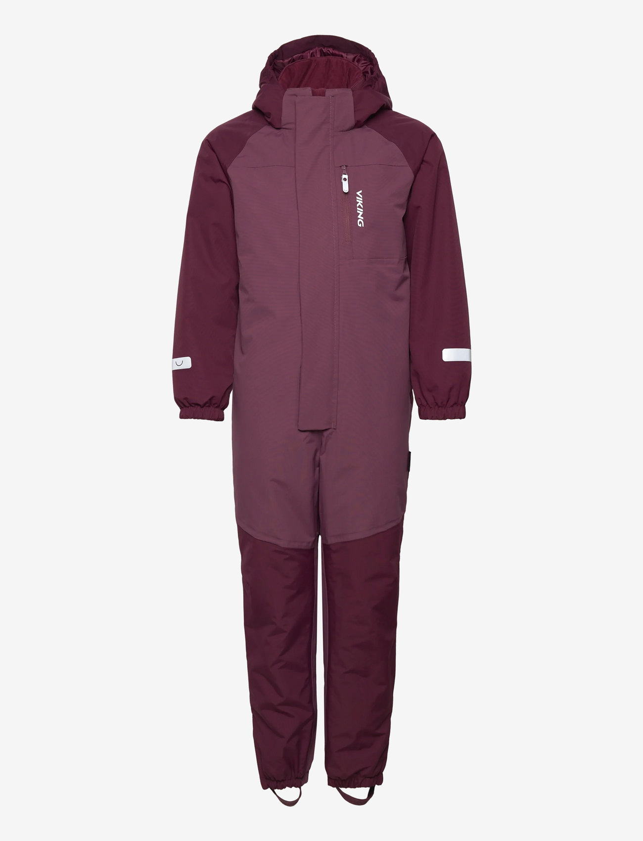 Viking - Toasty Winter Thermal Overall - overtøj - plum - 0