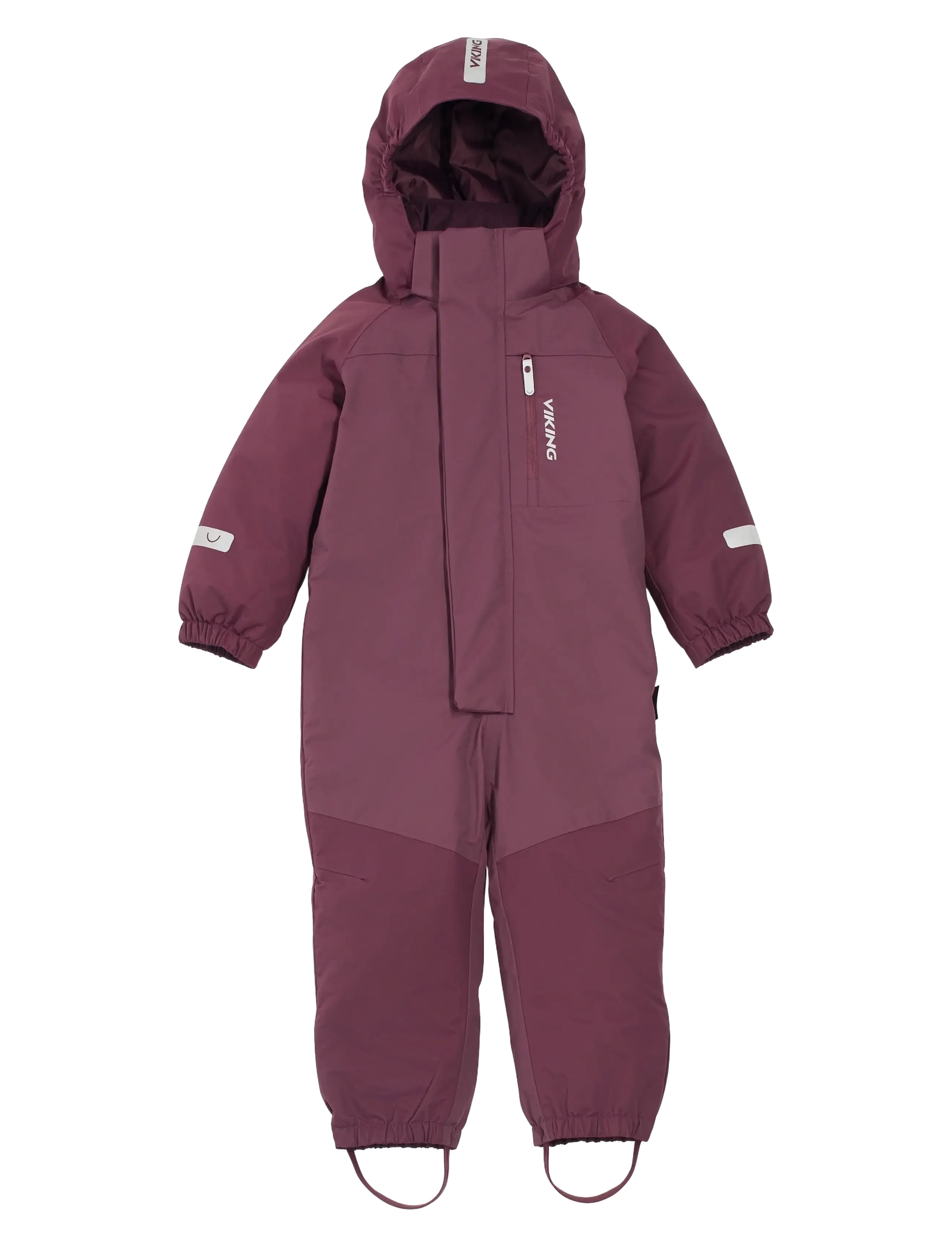 Viking Toasty Winter Thermal Overall - Talvekombinesoon - PLUM / burgundy