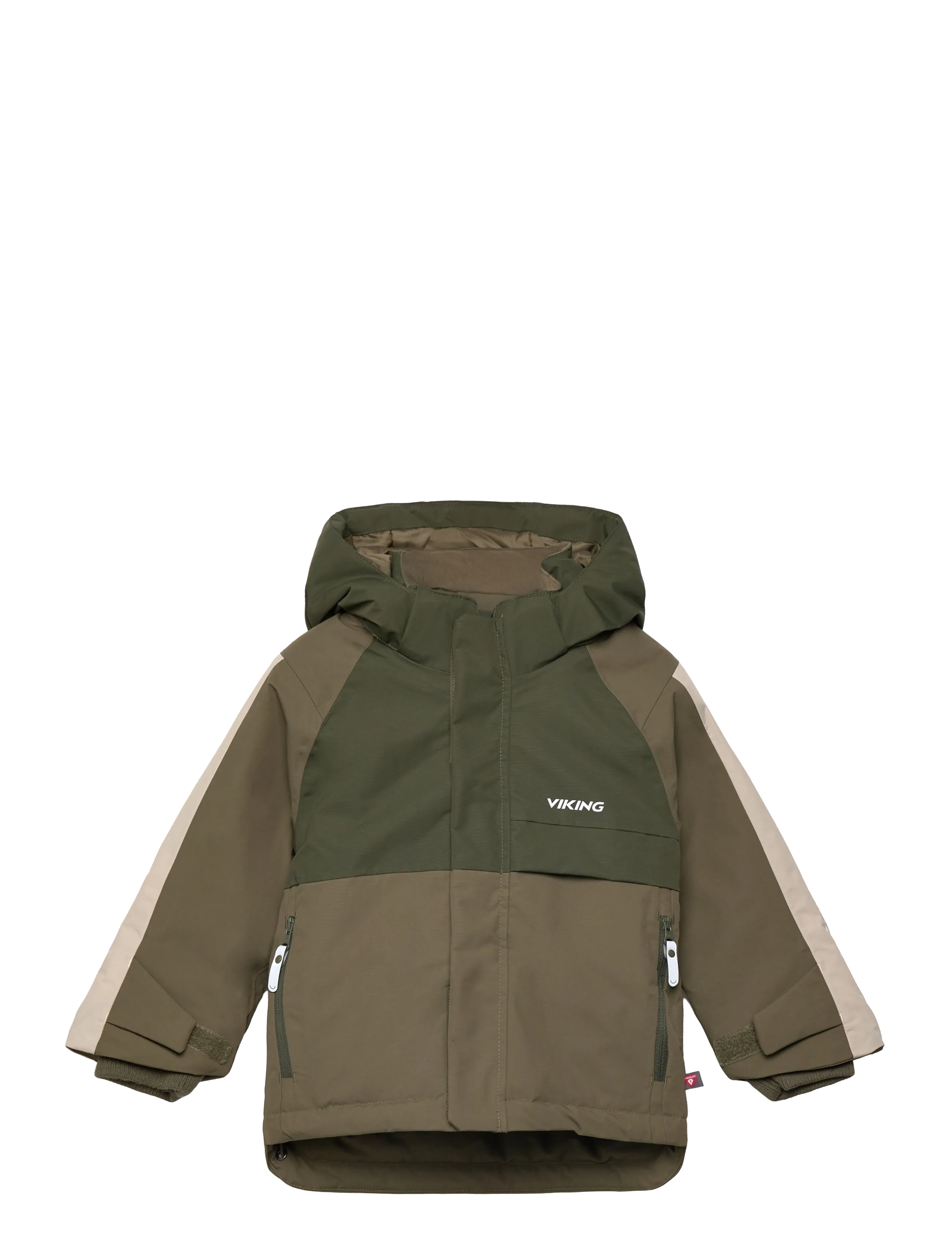 Viking Play Winter Jacket Thermal, 92, Khaki green, Jakker Og Frakker > Vinterjakker, Børn