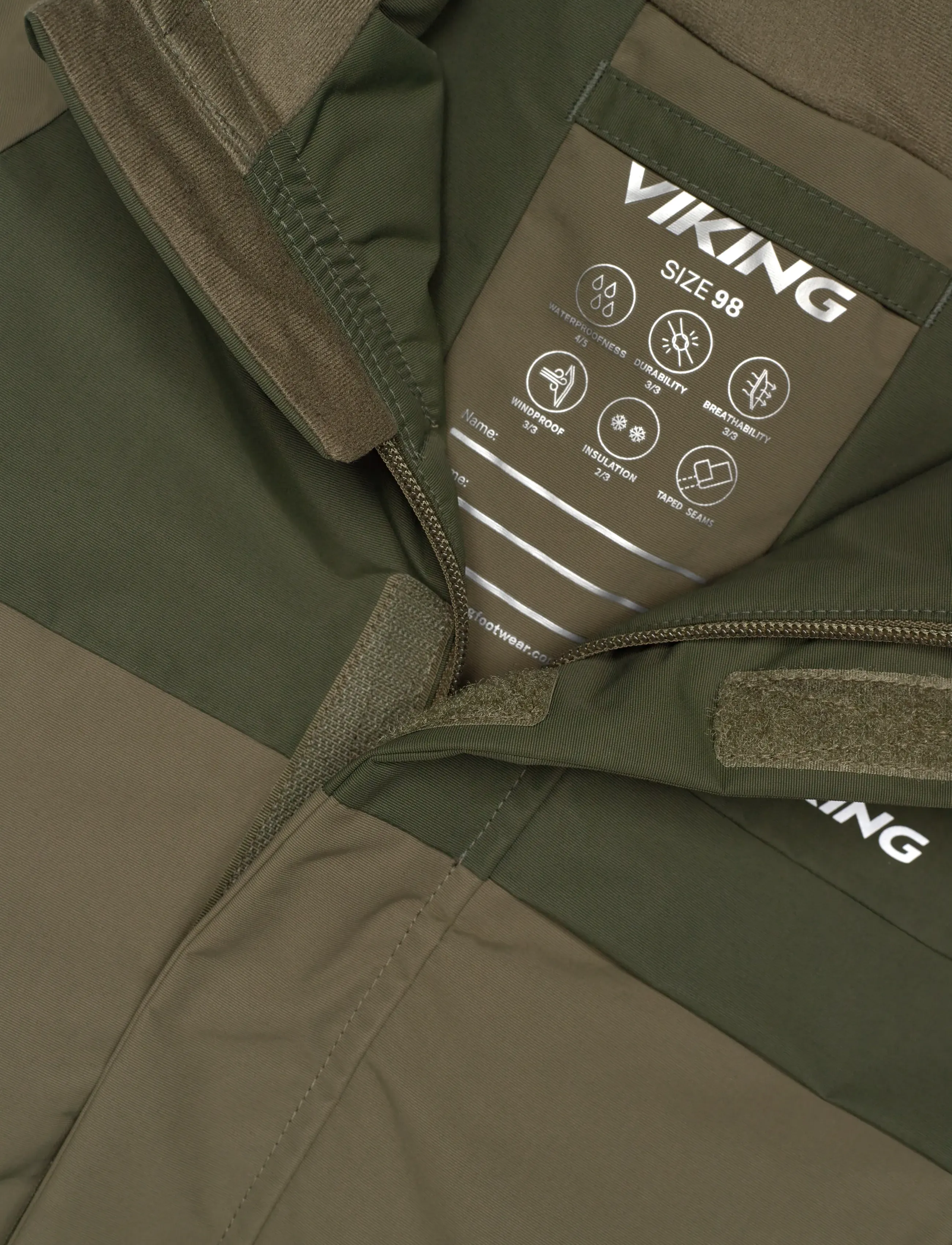 Viking - Play Winter Jacket Thermal - skijacken - olive - 2