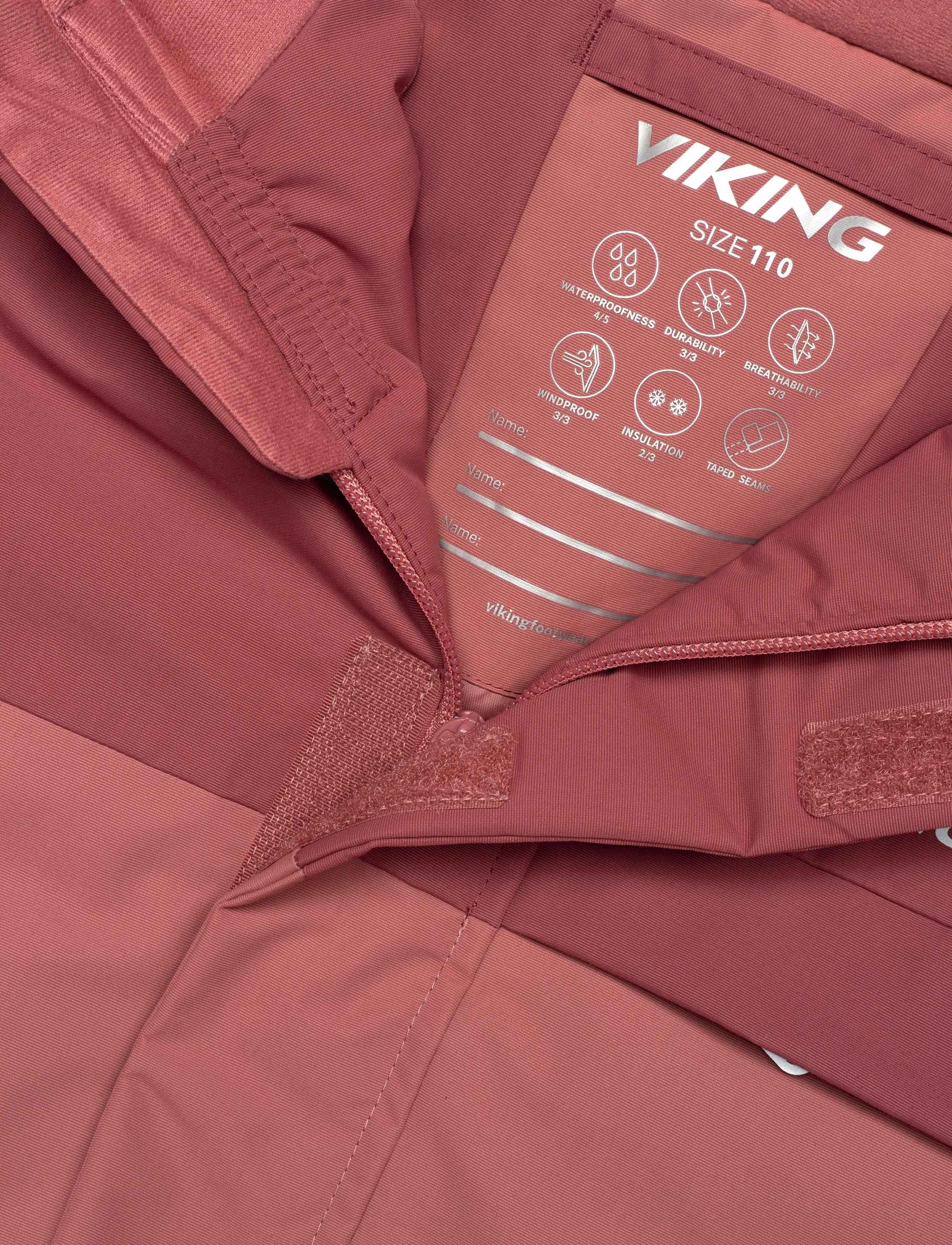 Viking - Play Winter Jacket Thermal - skidjackor - pink/cement - 2