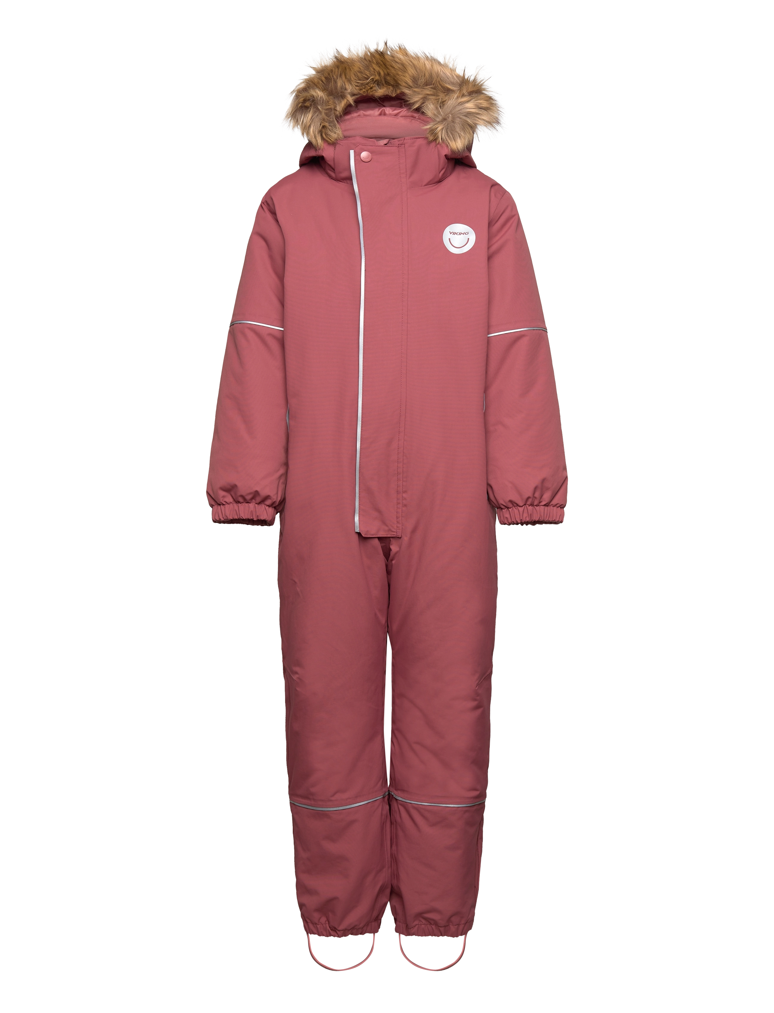 Viking Play Winter Playsuit Thermal - Overalls - DARK PINK / pink/rose