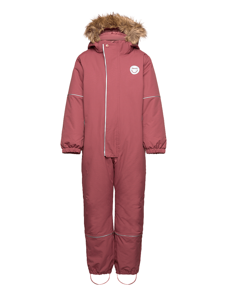 Viking - Play Winter Playsuit Thermal - virsdrēbes - dark pink - 0