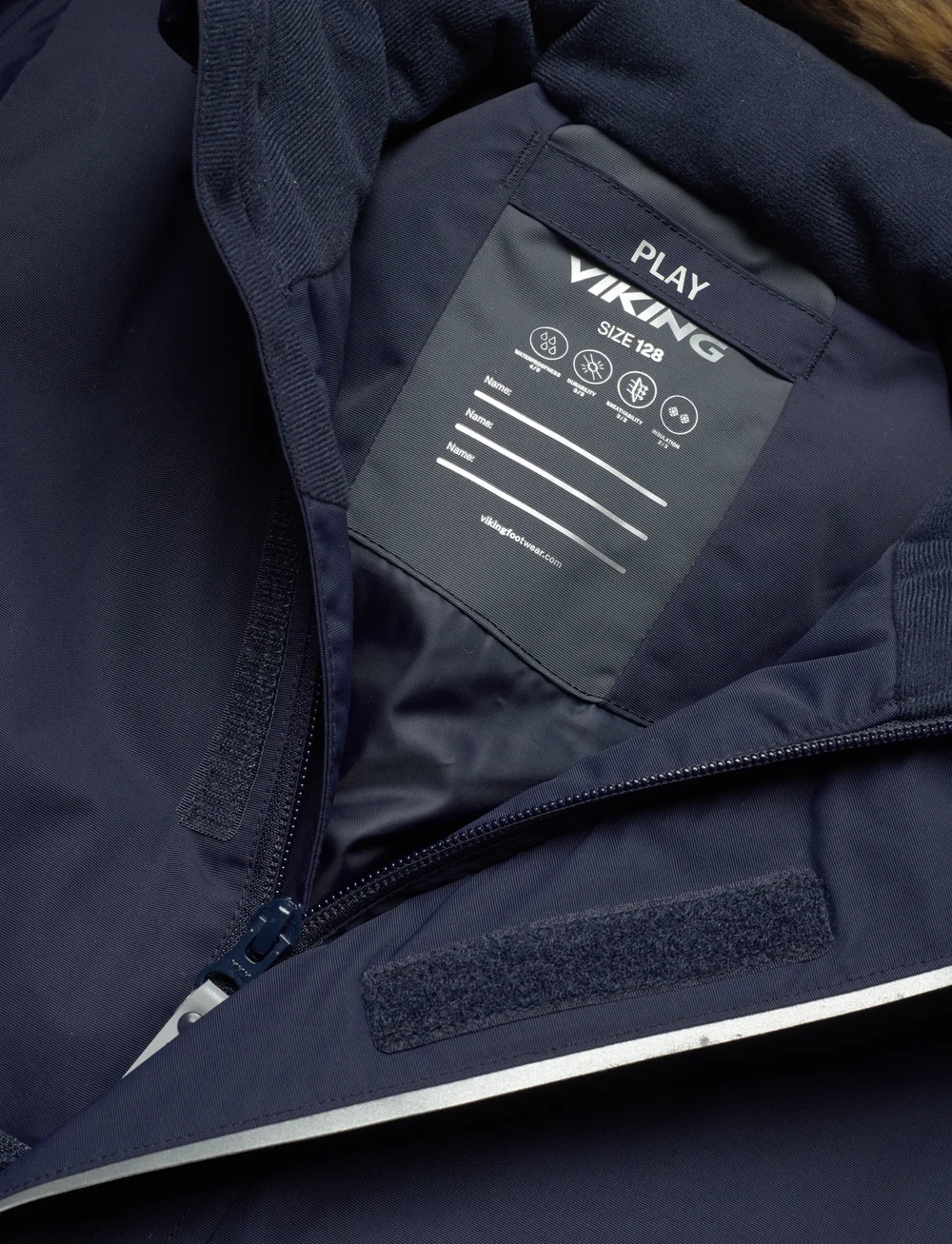 Viking - Play Winter Playsuit Thermal - outdoor - navy - 2