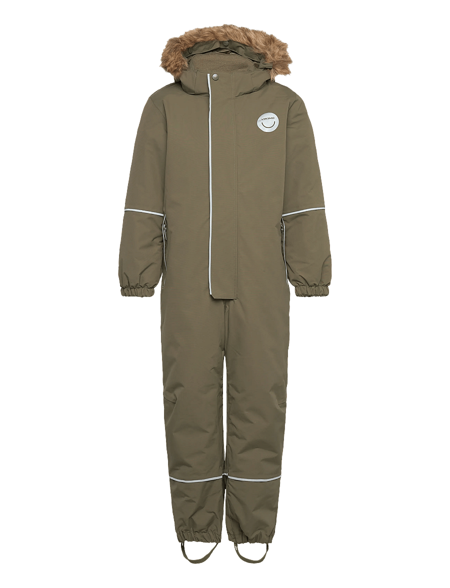 Viking - Play Winter Playsuit Thermal - outdoor - olive - 0
