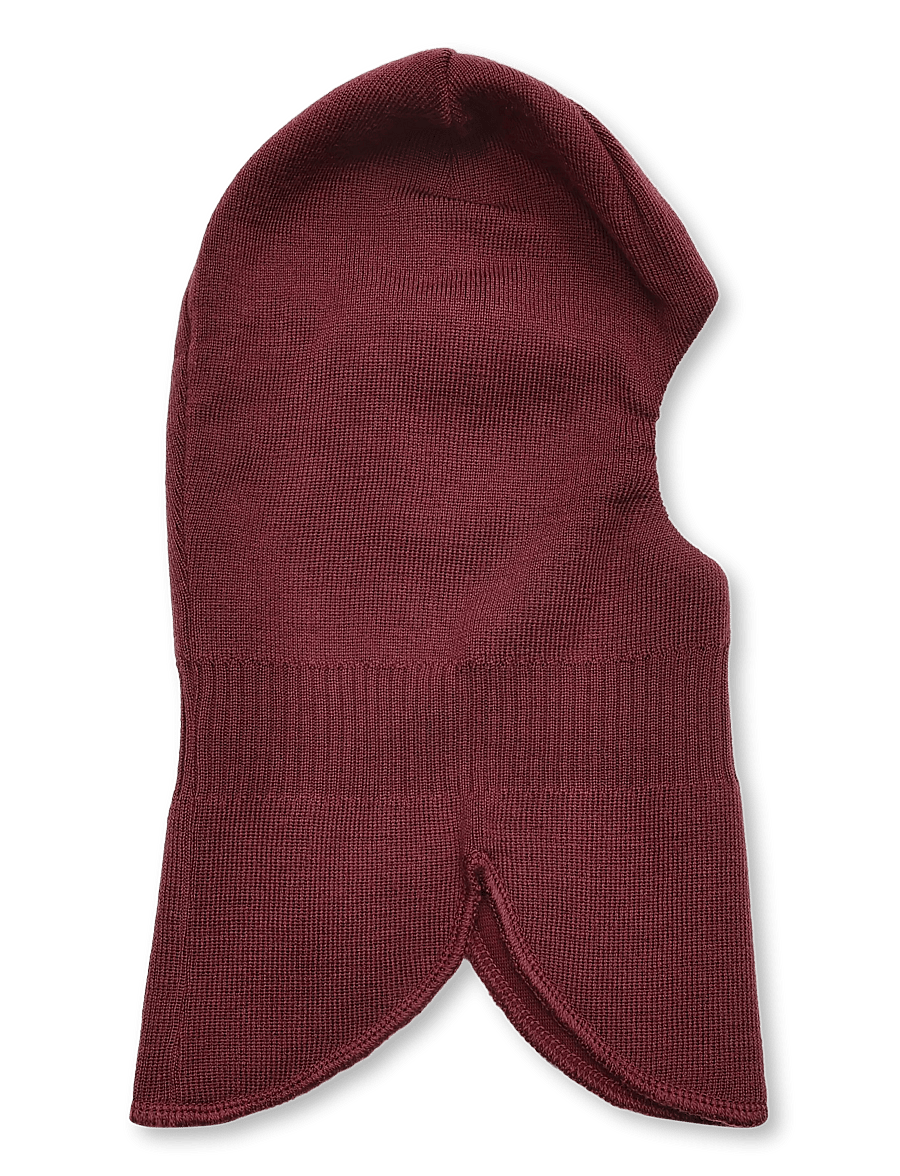 Viking - Alv Wool Balaclava - mützen & caps - wine - 0
