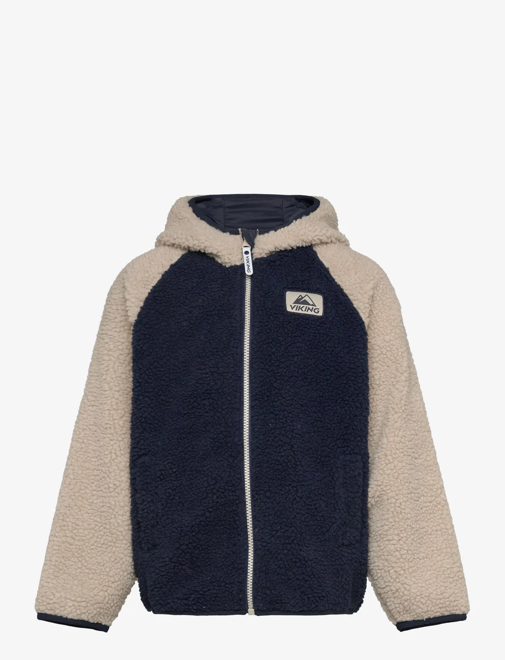 Viking - Play Reversible Pile Jacket - kurtki ocieplane - navy - 0