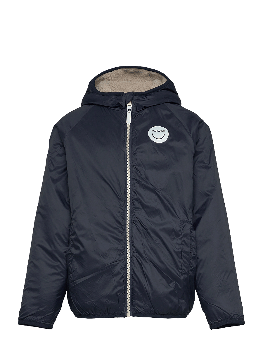 Viking - Play Reversible Pile Jacket - toppatakit - navy - 2