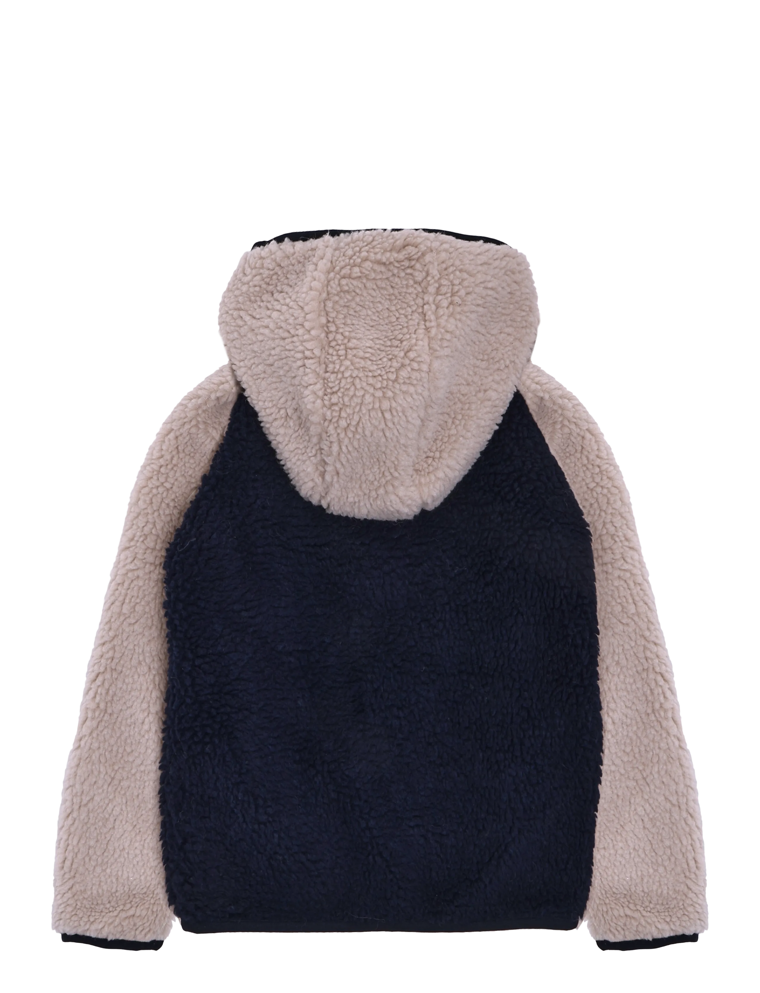 Viking - Play Reversible Pile Jacket - isolerede jakker - navy/cement - 1