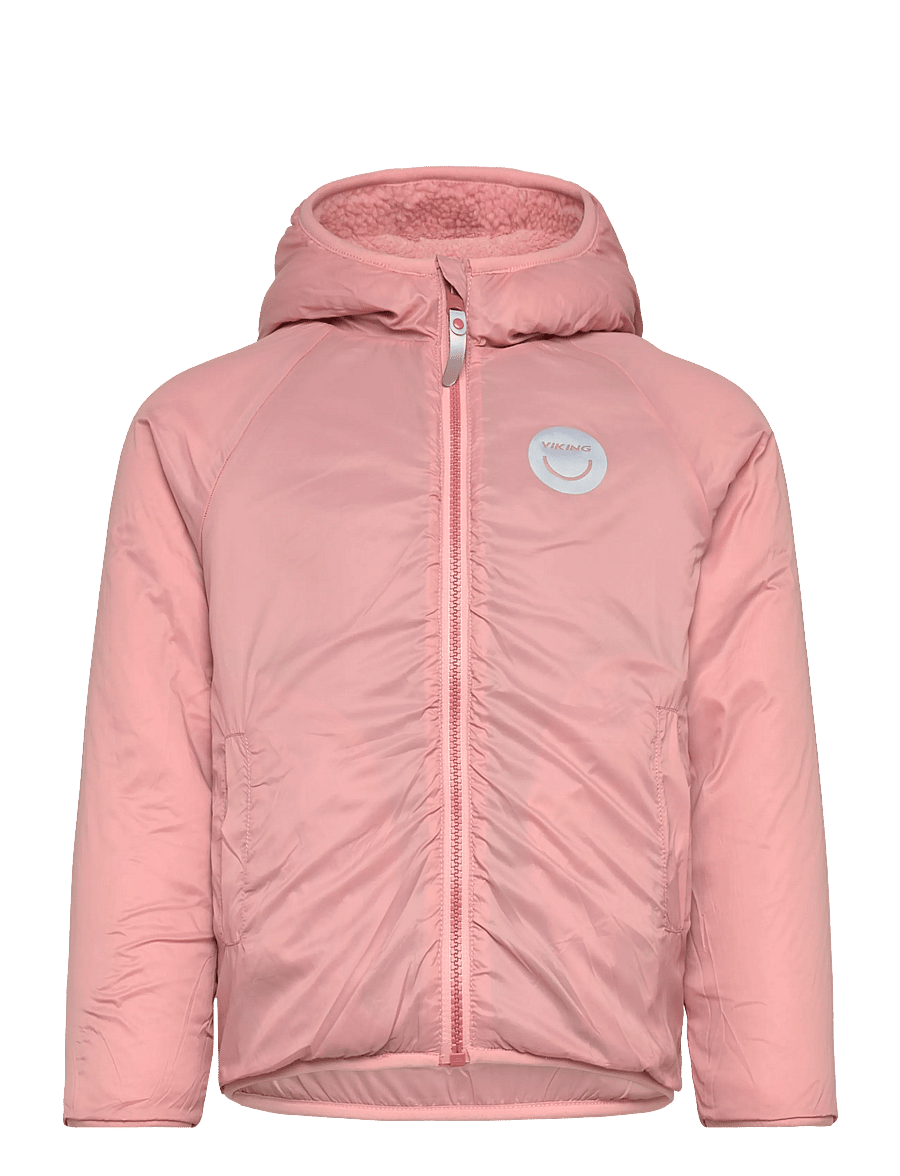 Viking - Play Reversible Pile Jacket - jakas ar siltu oderi - pink - 2