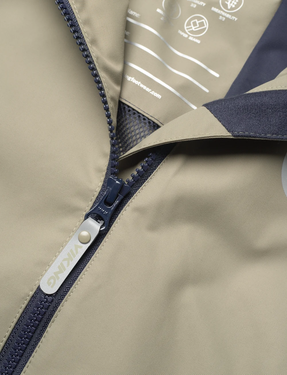 Viking - Play Jacket Spring Waterproof - shell- & regnjakker - olive - 2