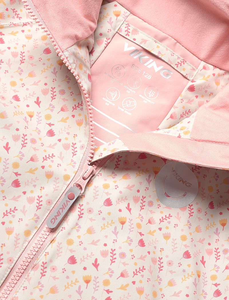 Viking - Play Jacket Spring WP printed - tuule- ja vihmajakid - light pink - 2