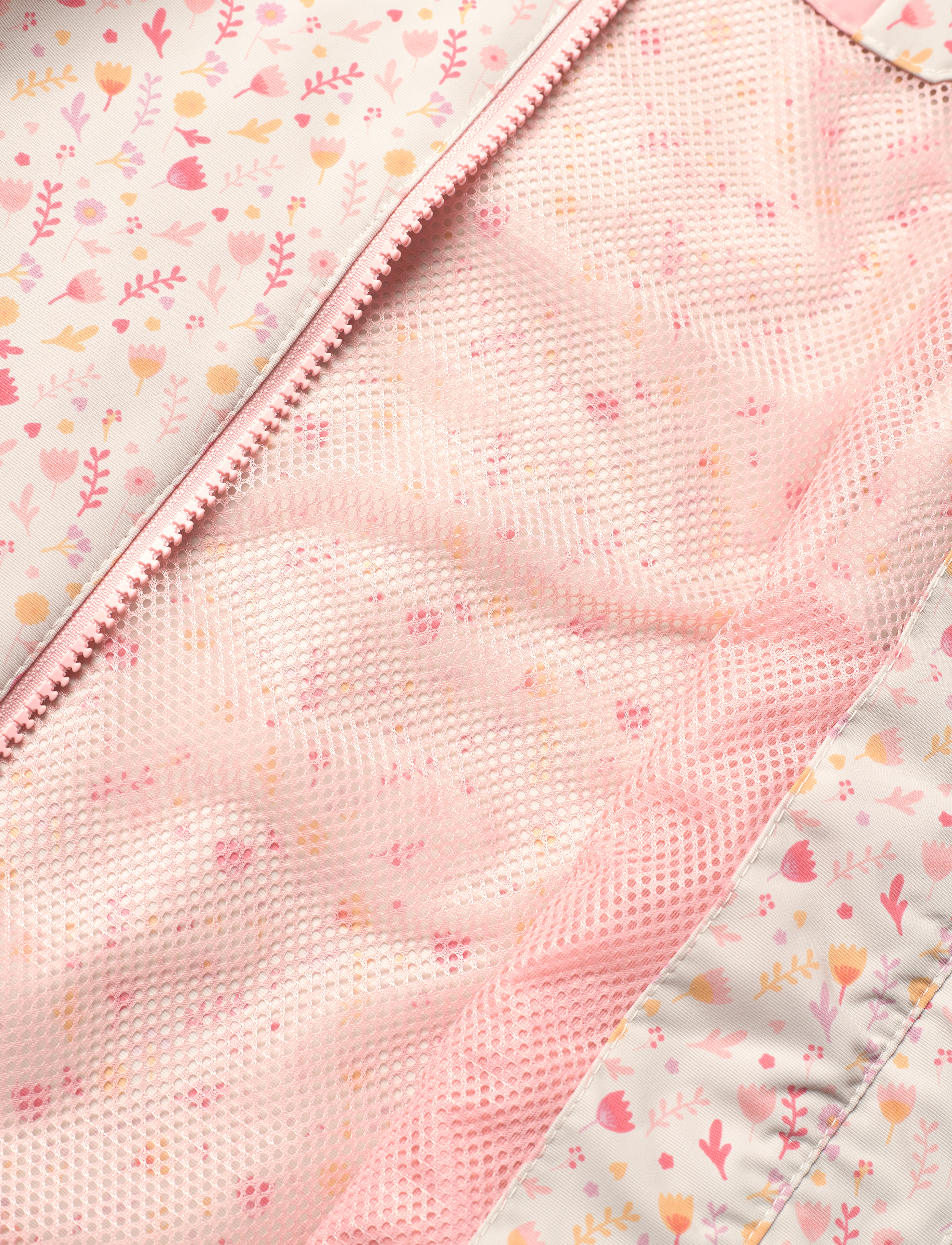 Viking - Play Jacket Spring WP printed - regenmäntel - light pink - 4