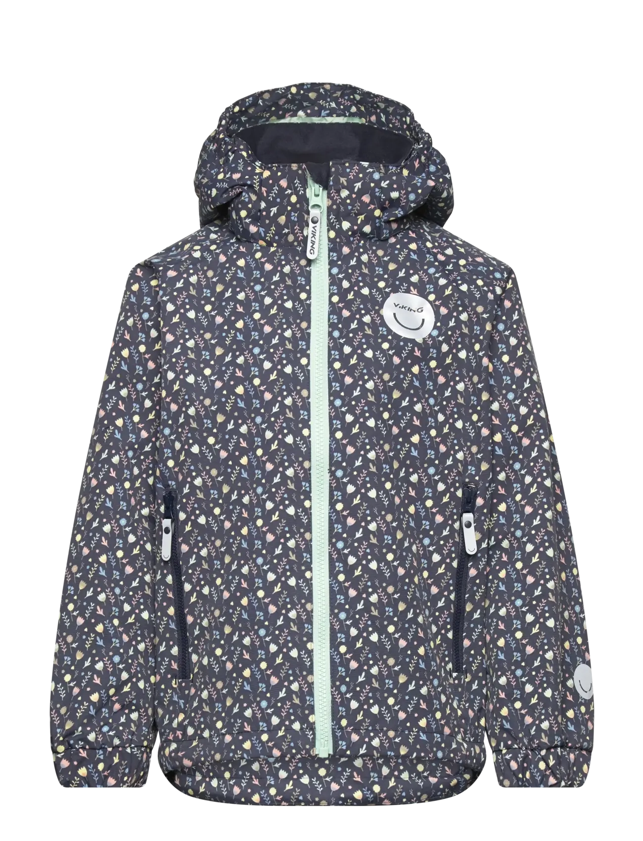 Viking Play Jacket Spring WP printed - Jakker - NAVY / navy